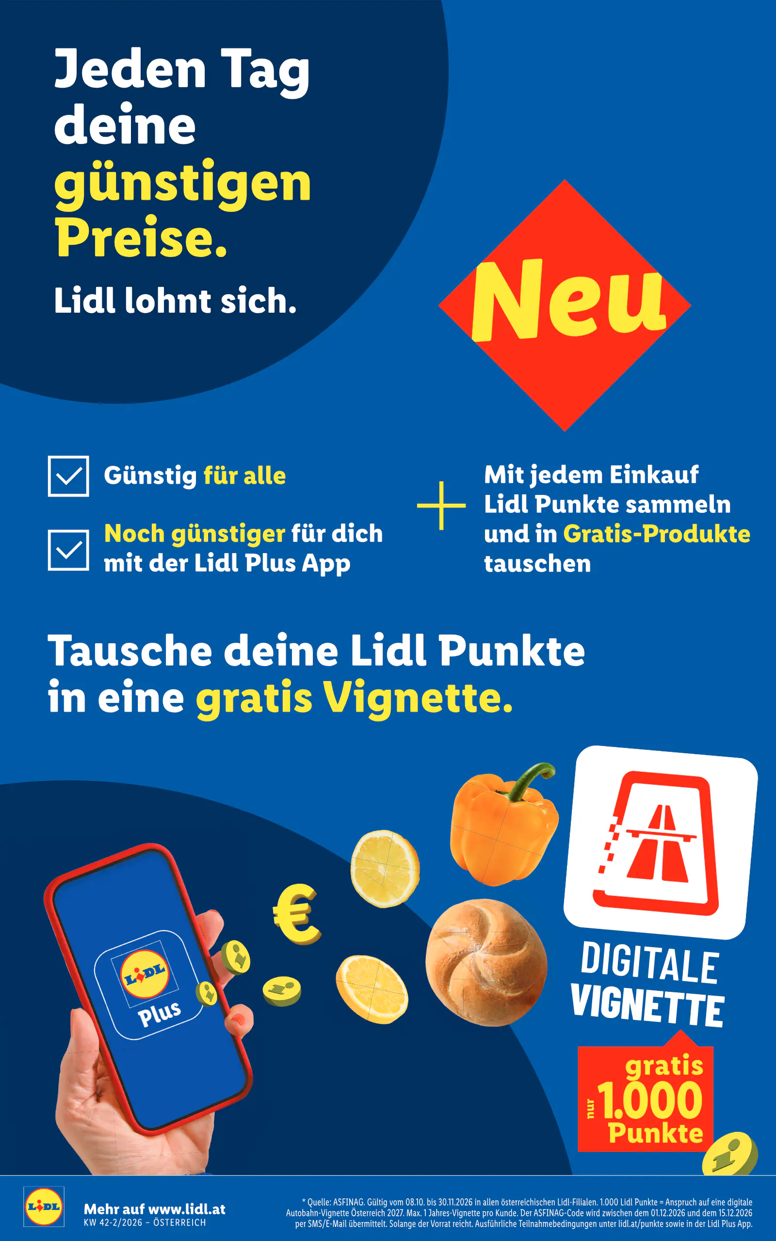 Lidl Ausztria Flugblatt, 8. oldal (okt. 15–21.)