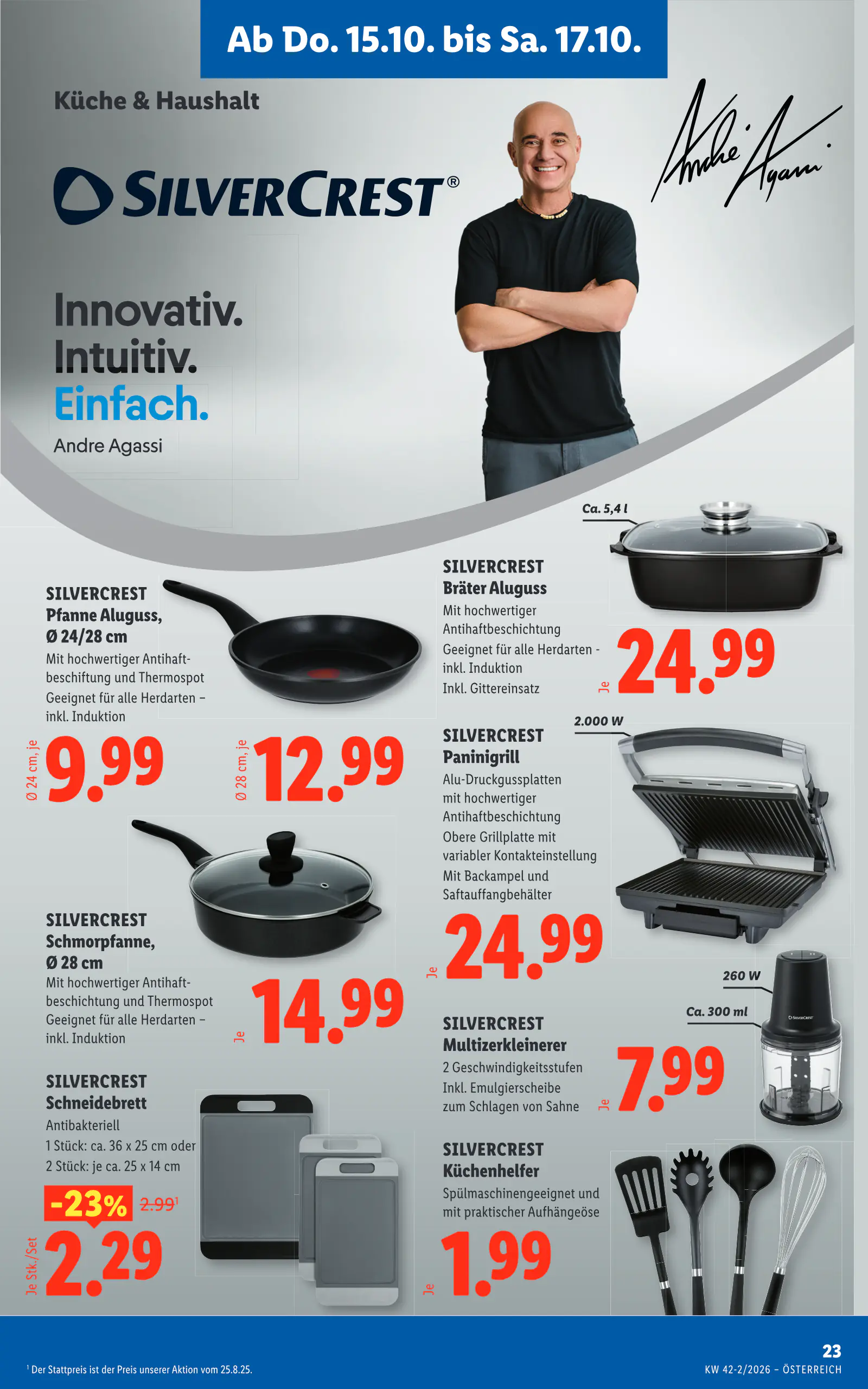 Lidl Ausztria Flugblatt, 27. oldal (okt. 15–21.)