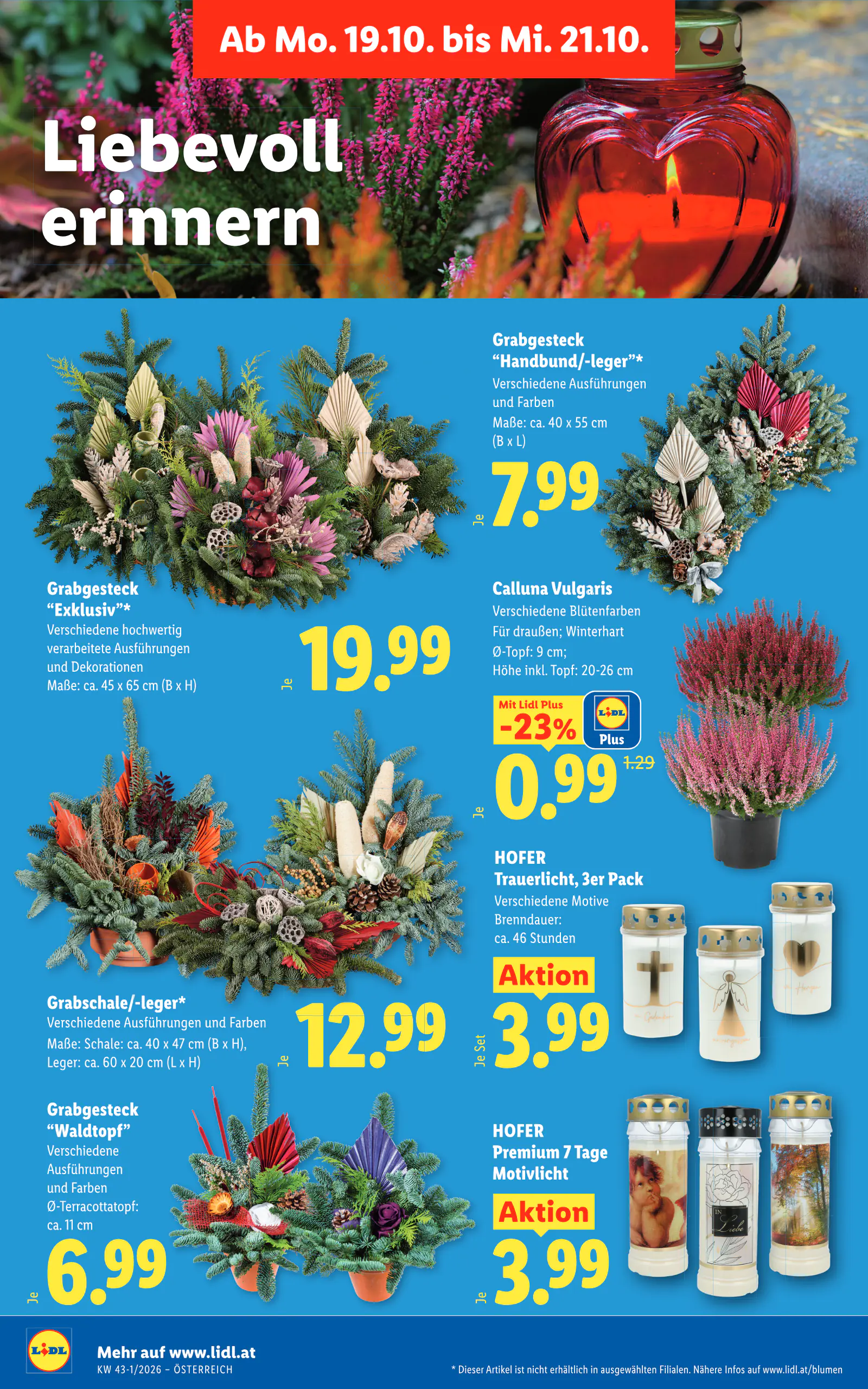 Lidl Ausztria Flugblatt, 33. oldal (okt. 15–21.)