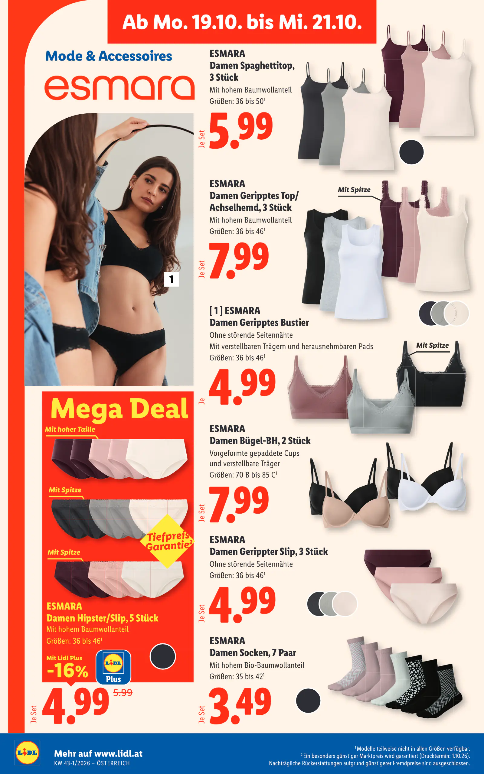 Lidl Ausztria Flugblatt, 37. oldal (okt. 15–21.)