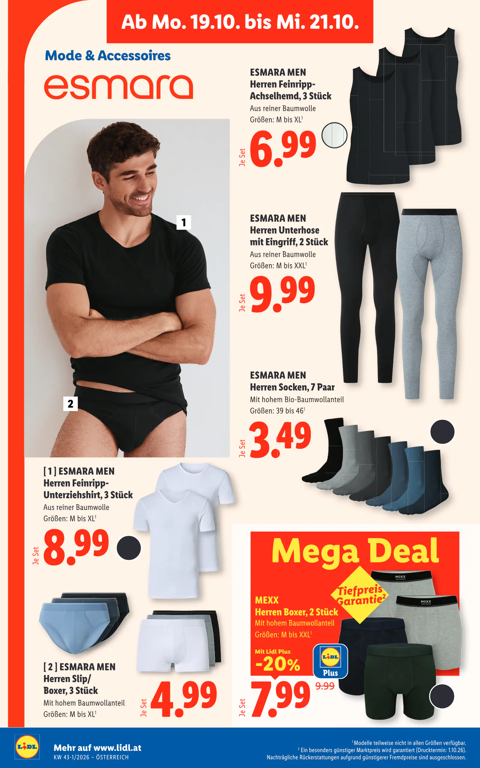 Lidl Ausztria Flugblatt, 39. oldal (okt. 15–21.)