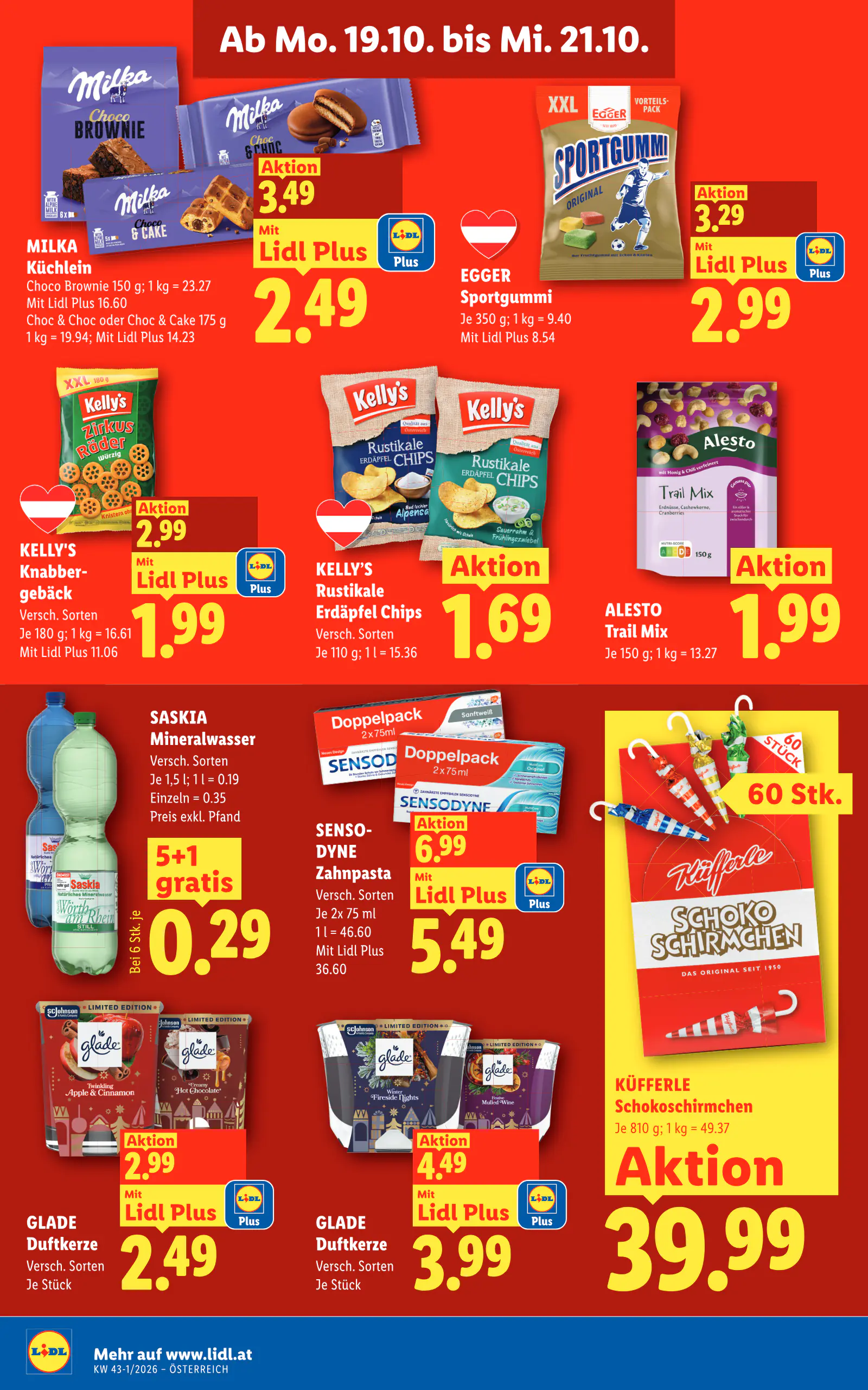 Lidl Ausztria Flugblatt, 47. oldal (okt. 15–21.)