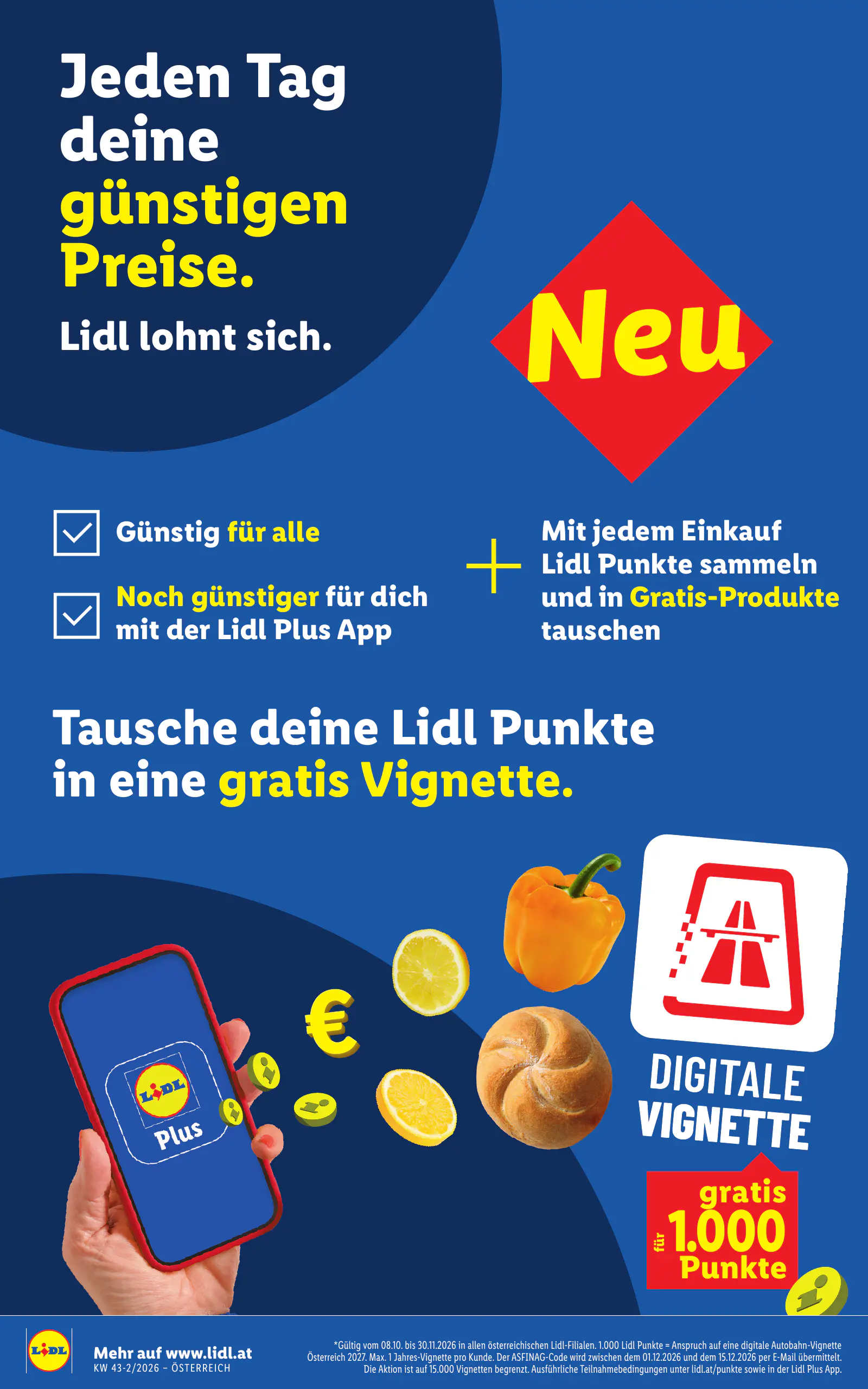 Lidl Ausztria Flugblatt, 12. oldal (okt. 22–28.)
