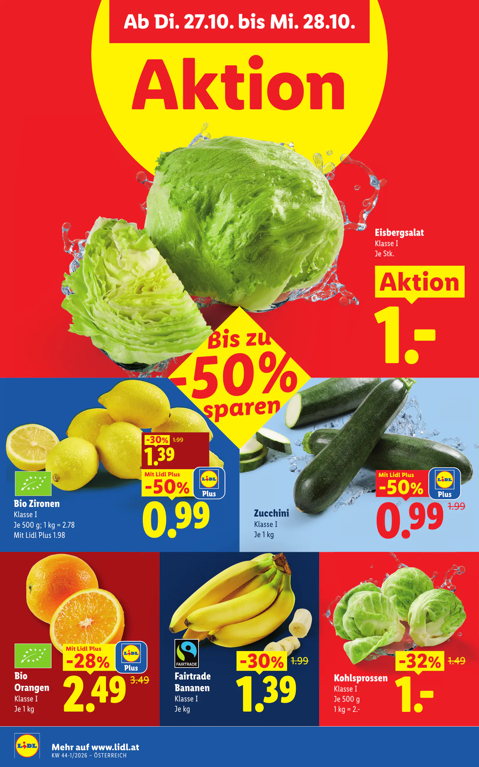 Lidl Ausztria Flugblatt, 43. oldal (okt. 22–28.)