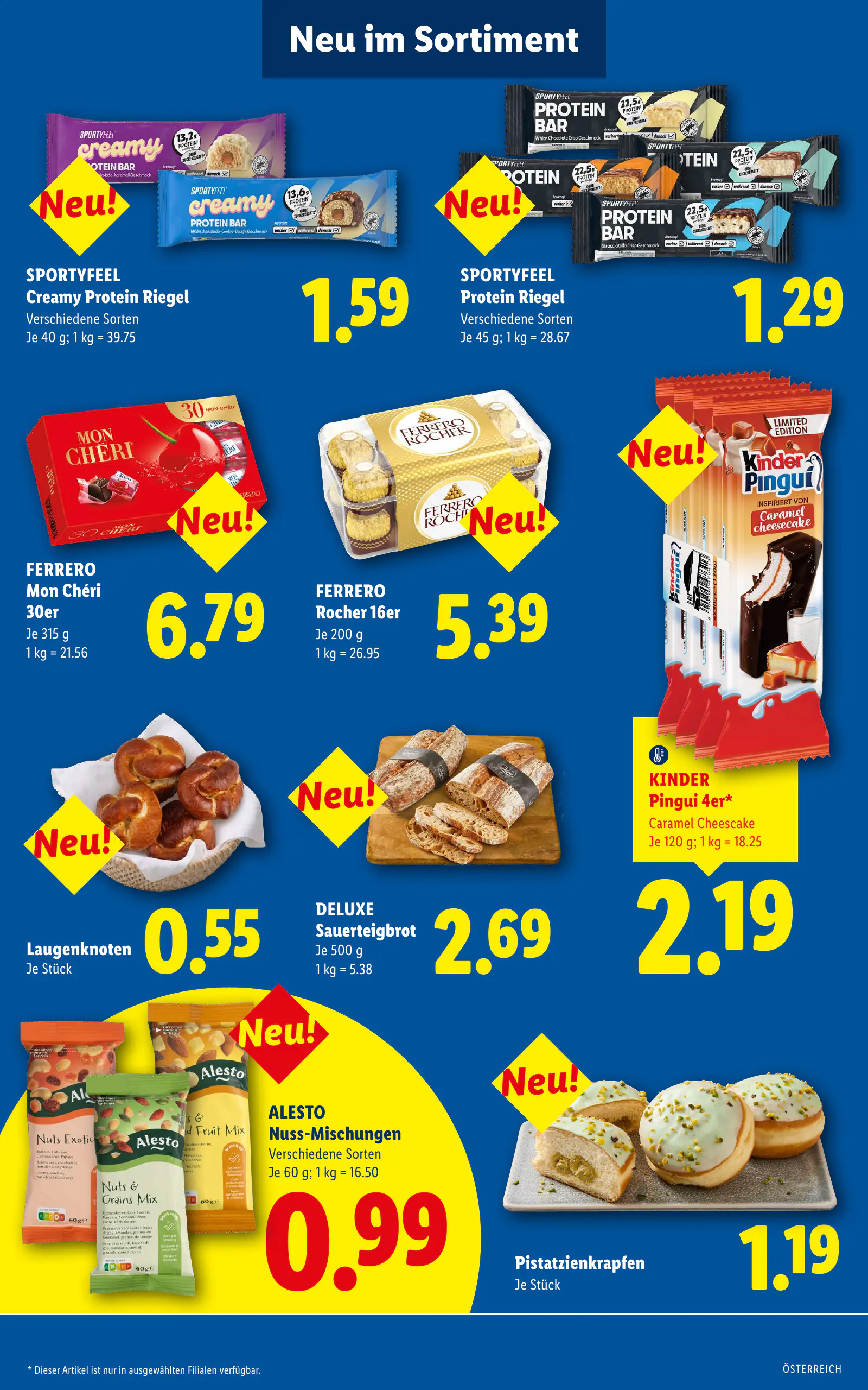 Lidl Ausztria Flugblatt, 50. oldal (okt. 22–28.)