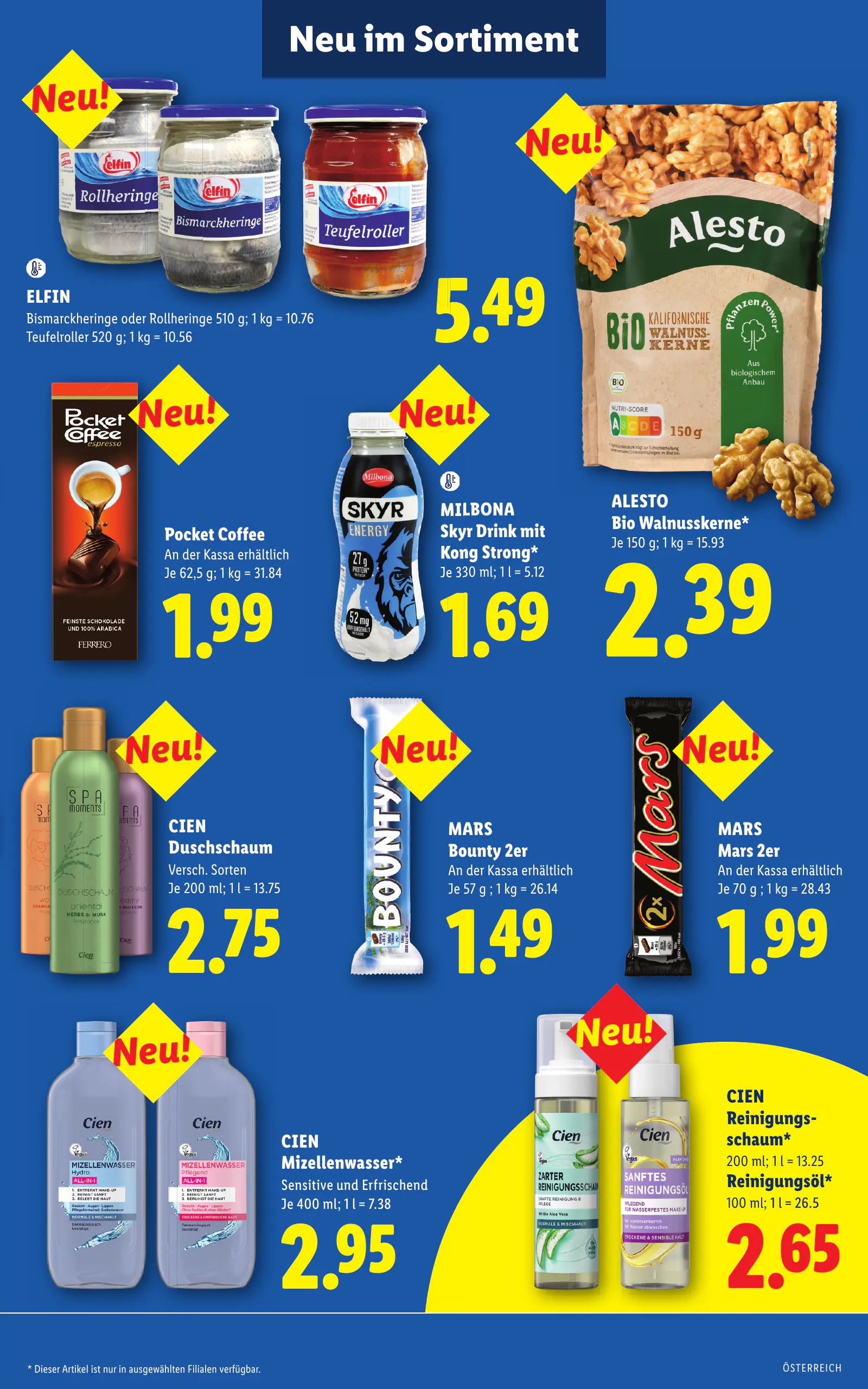 Lidl Ausztria Flugblatt, 46. oldal (okt. 29. – nov. 4.)