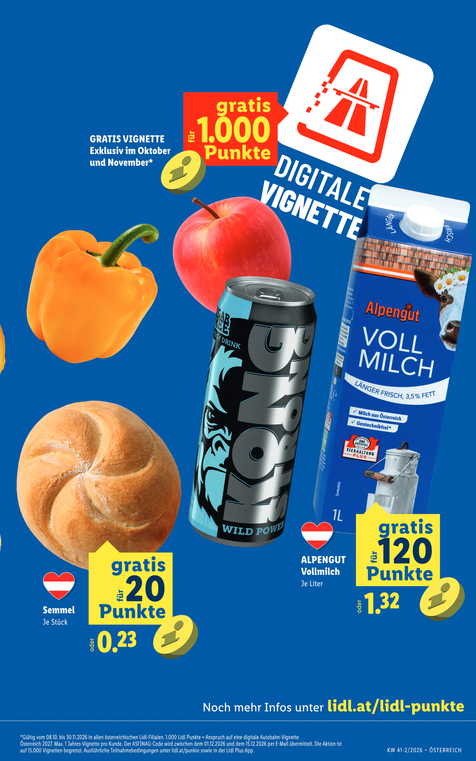 Lidl Ausztria Punkte, 3. oldal (okt. 4. – nov. 8.)