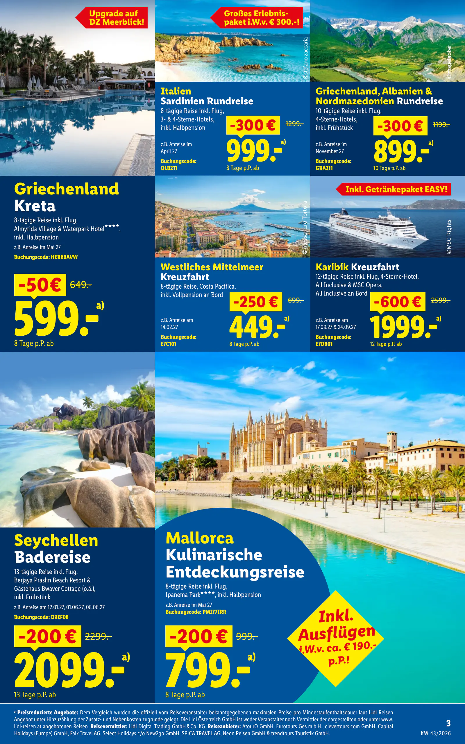 Lidl Ausztria Sonderflyer, Sommer verlängern, 3. oldal (okt. 19. – nov. 13.)