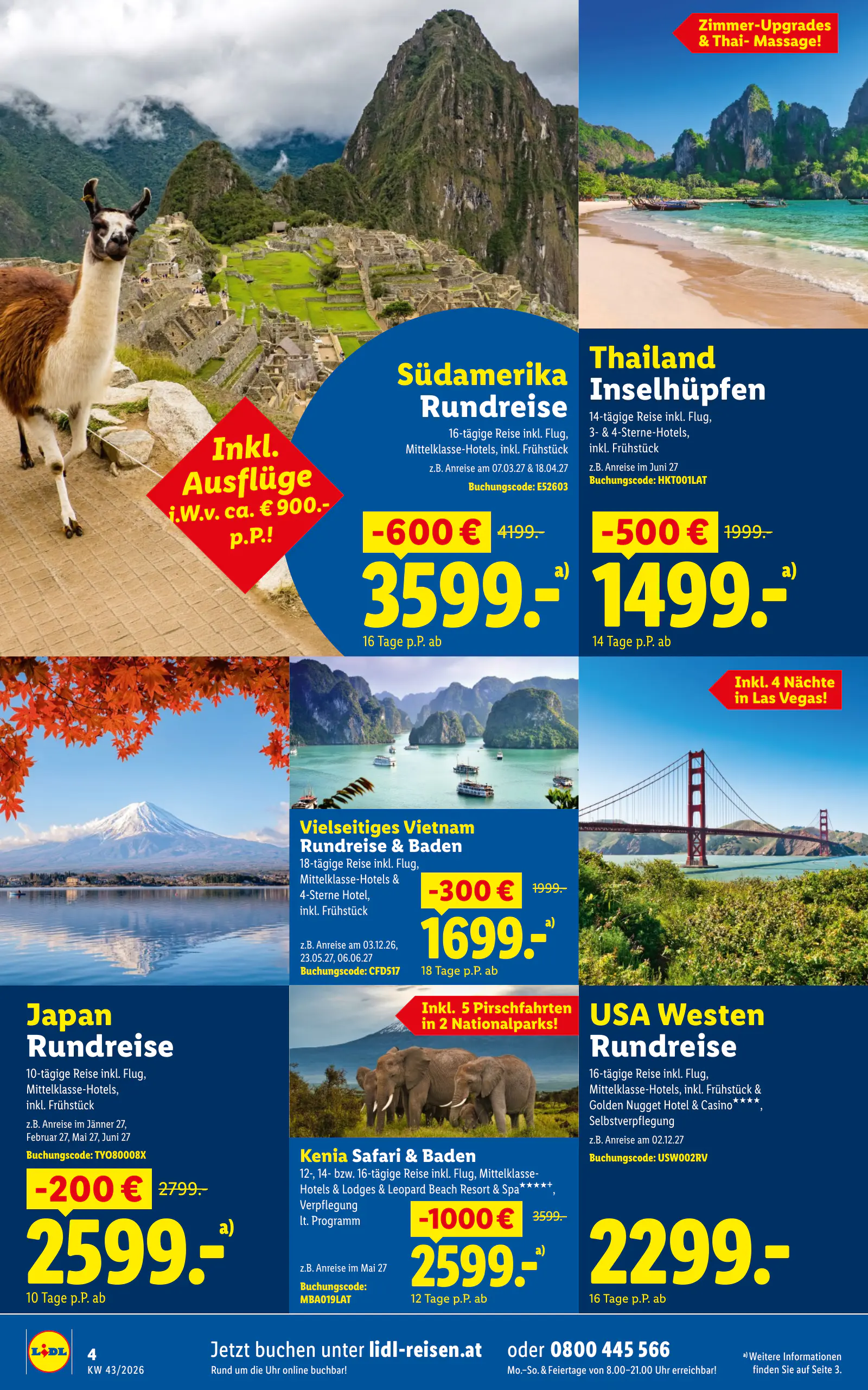 Lidl Ausztria Sonderflyer, Sommer verlängern, 4. oldal (okt. 19. – nov. 13.)