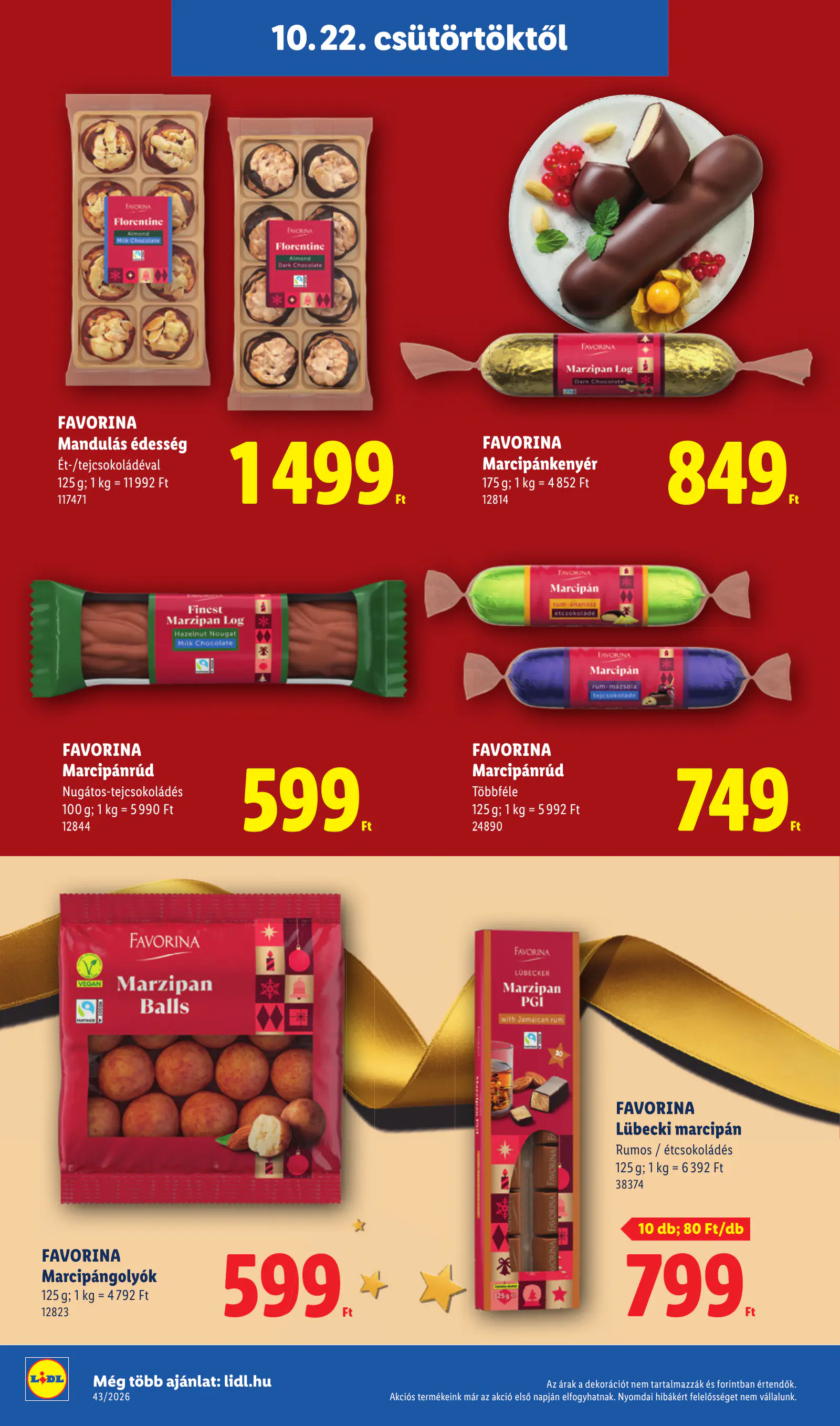 Lidl Favorina katalógus, 6. oldal (okt. 22–28.)