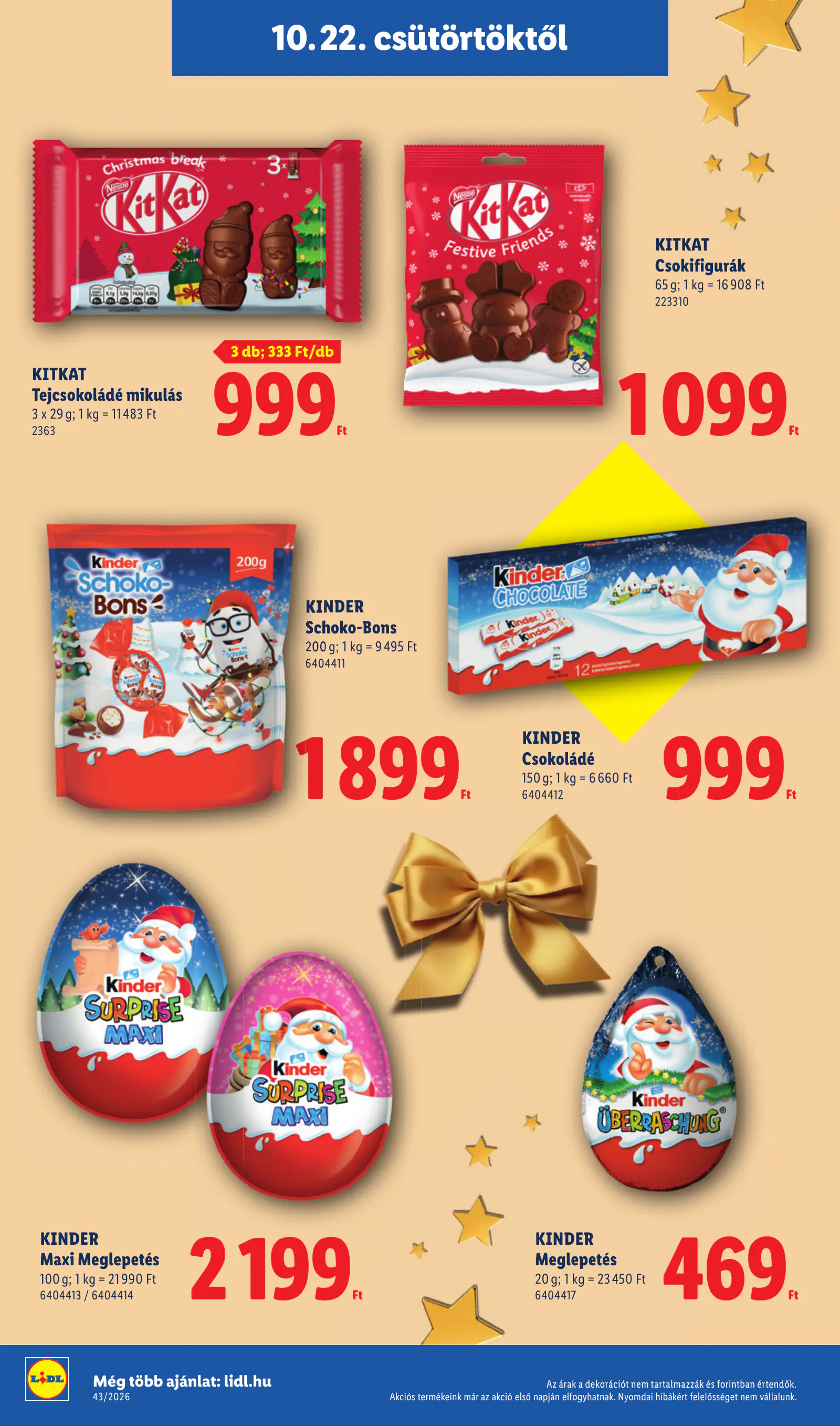 Lidl Favorina katalógus, 12. oldal (okt. 22–28.)