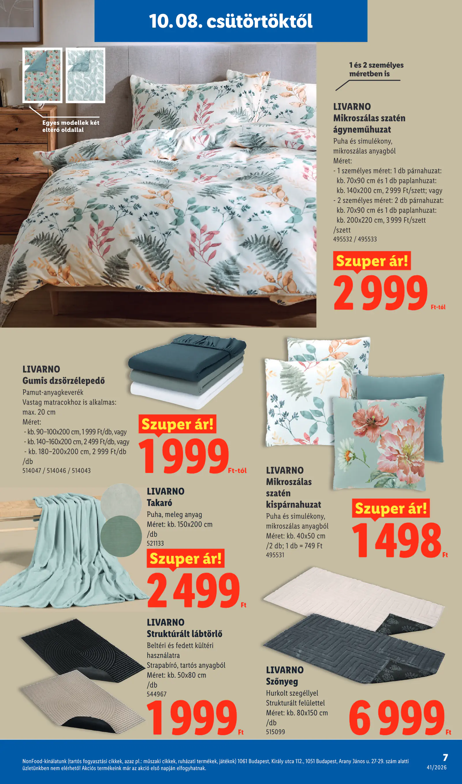 Lidl nonfood kínálatunk, 41. hét, 7. oldal (okt. 8–14.)