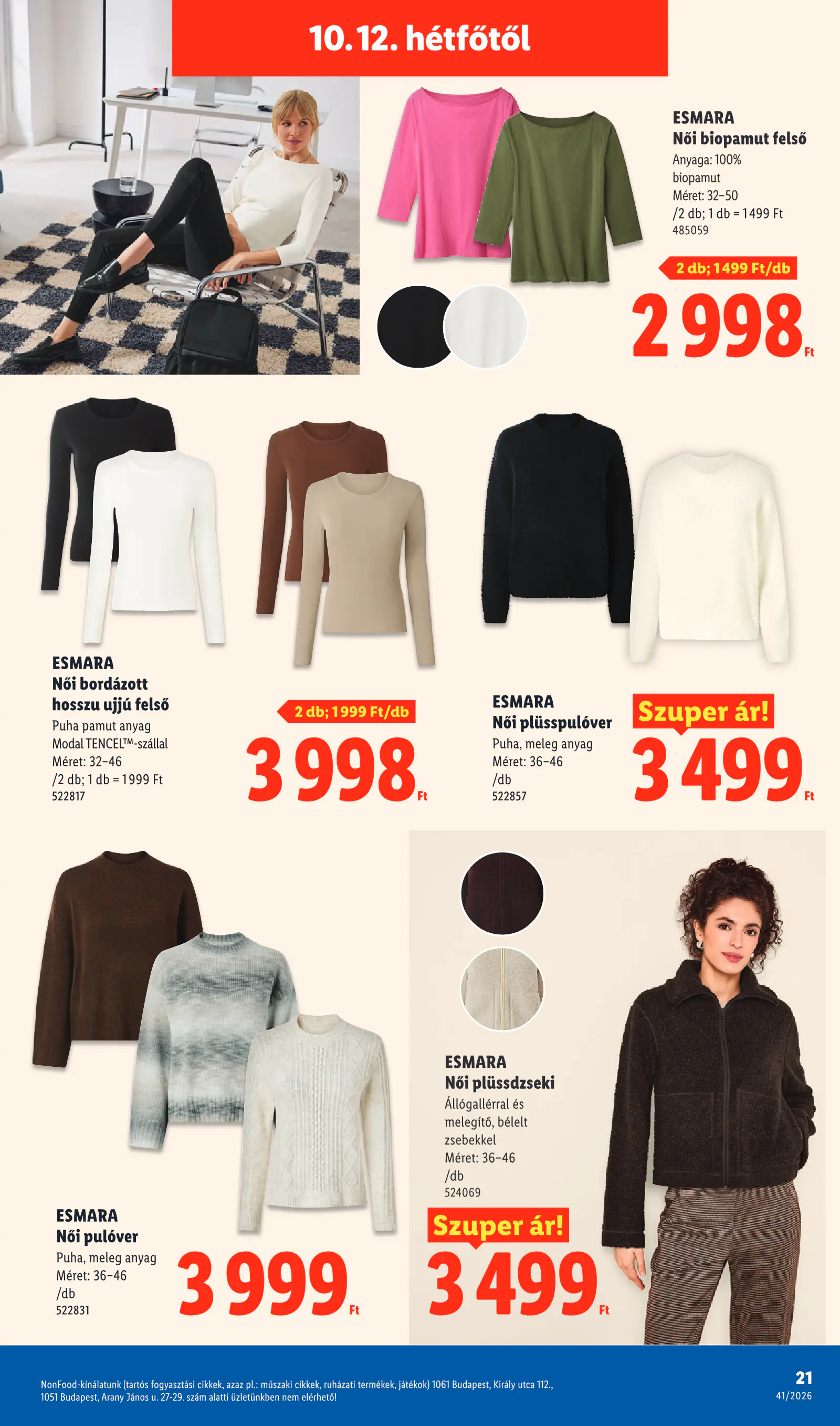 Lidl nonfood kínálatunk, 41. hét, 21. oldal (okt. 8–14.)