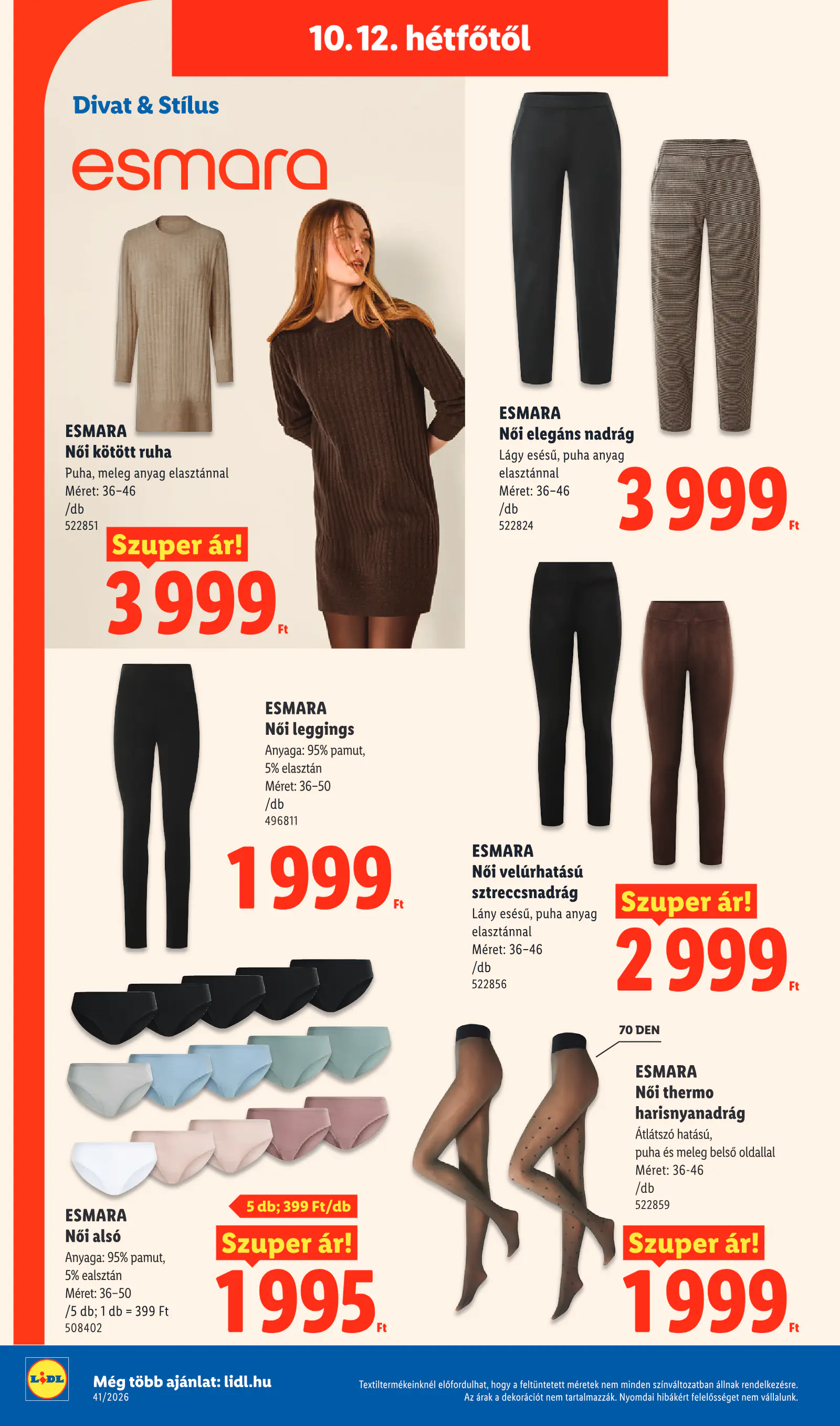Lidl nonfood kínálatunk, 41. hét, 22. oldal (okt. 8–14.)