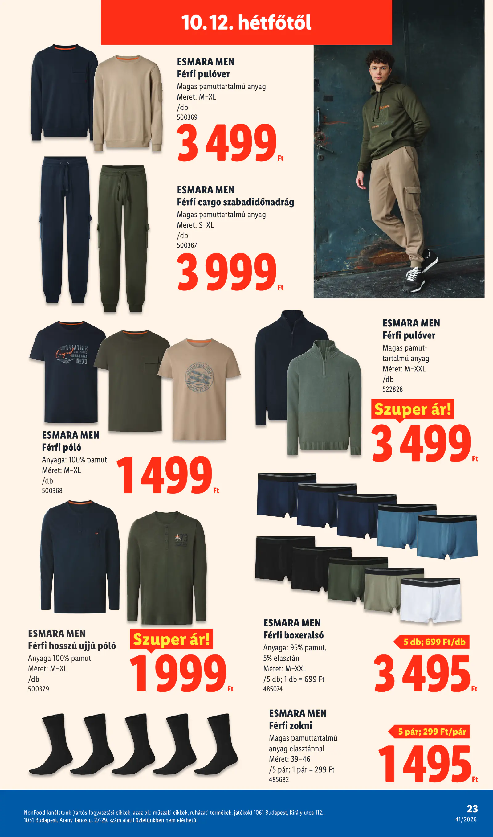 Lidl nonfood kínálatunk, 41. hét, 23. oldal (okt. 8–14.)