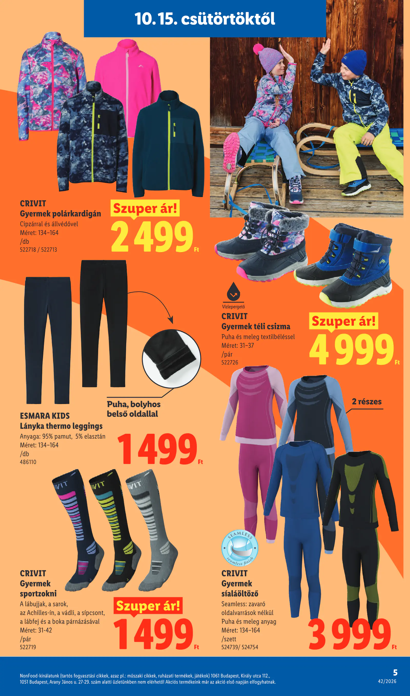 Lidl nonfood kínálatunk, 42. hét, 5. oldal (okt. 15–21.)