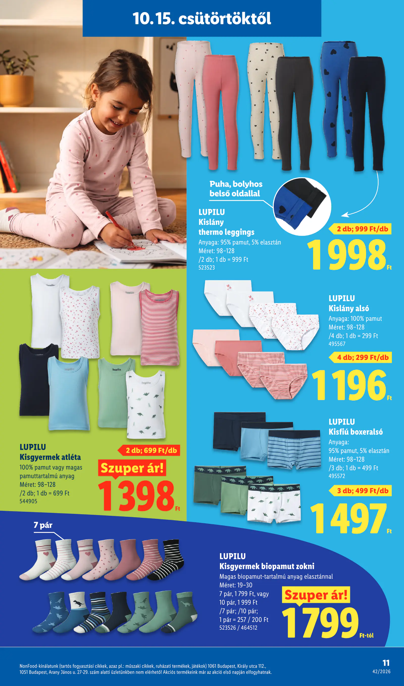 Lidl nonfood kínálatunk, 42. hét, 11. oldal (okt. 15–21.)