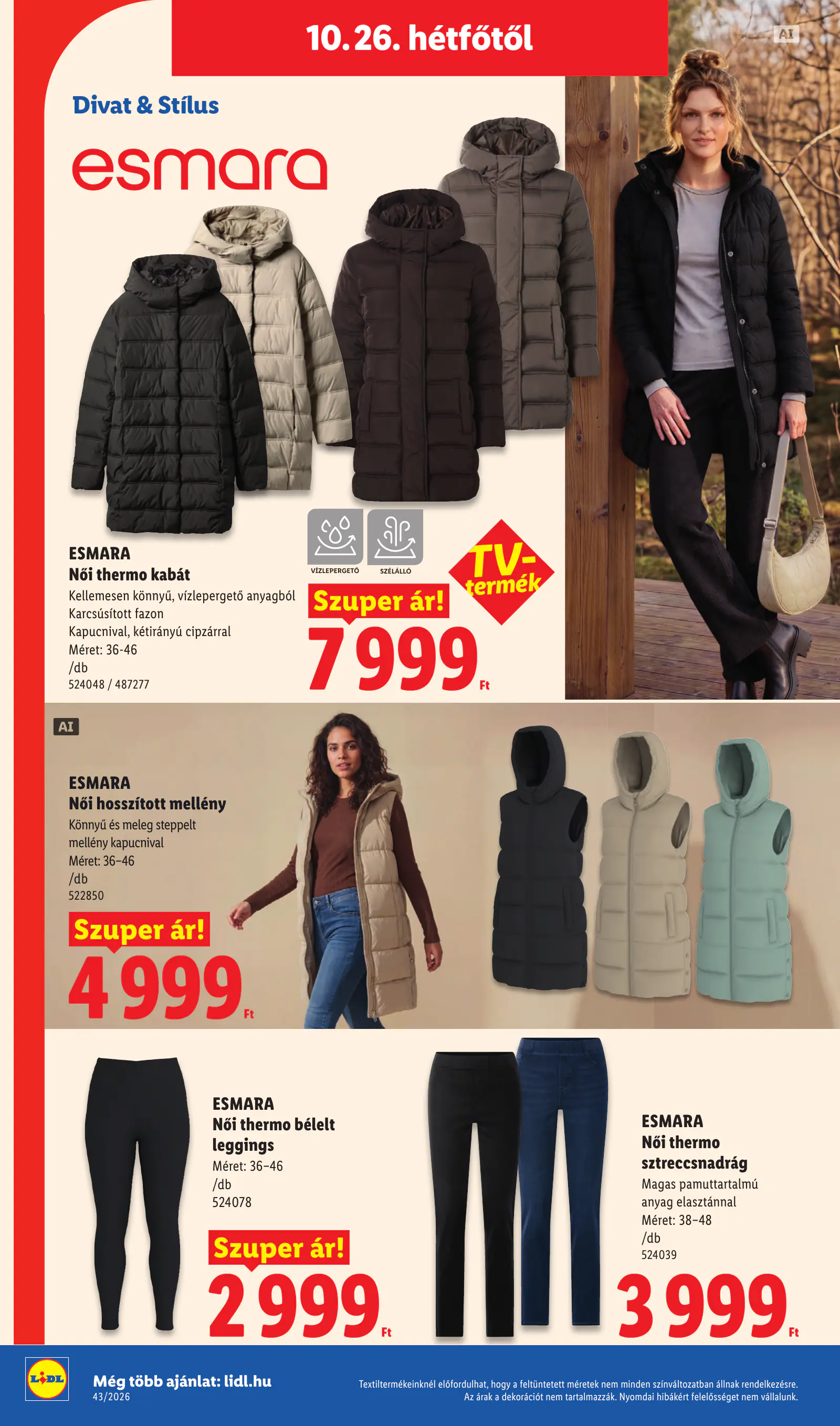 Lidl nonfood kínálatunk, 43. hét, 18. oldal (okt. 22–28.)