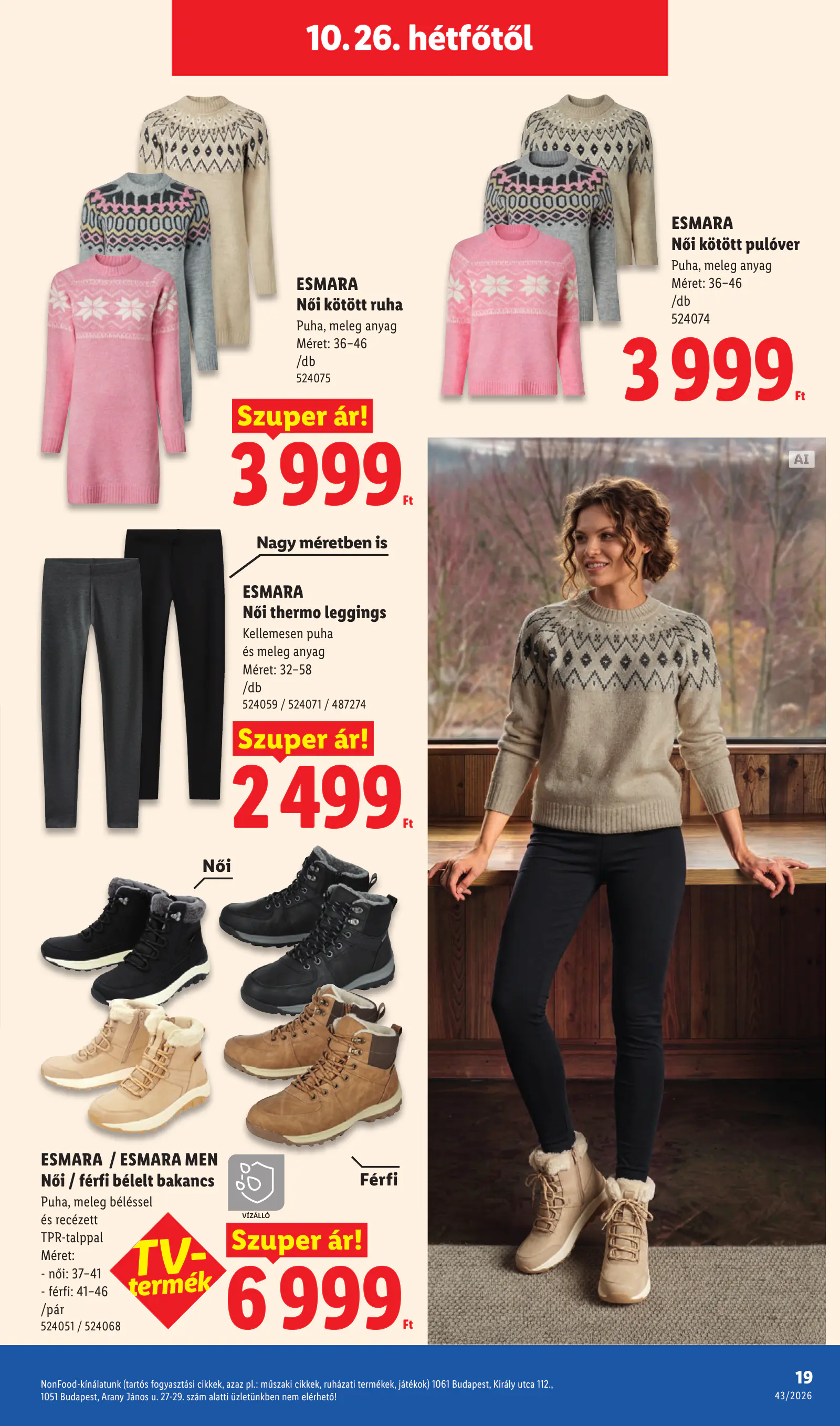 Lidl nonfood kínálatunk, 43. hét, 19. oldal (okt. 22–28.)