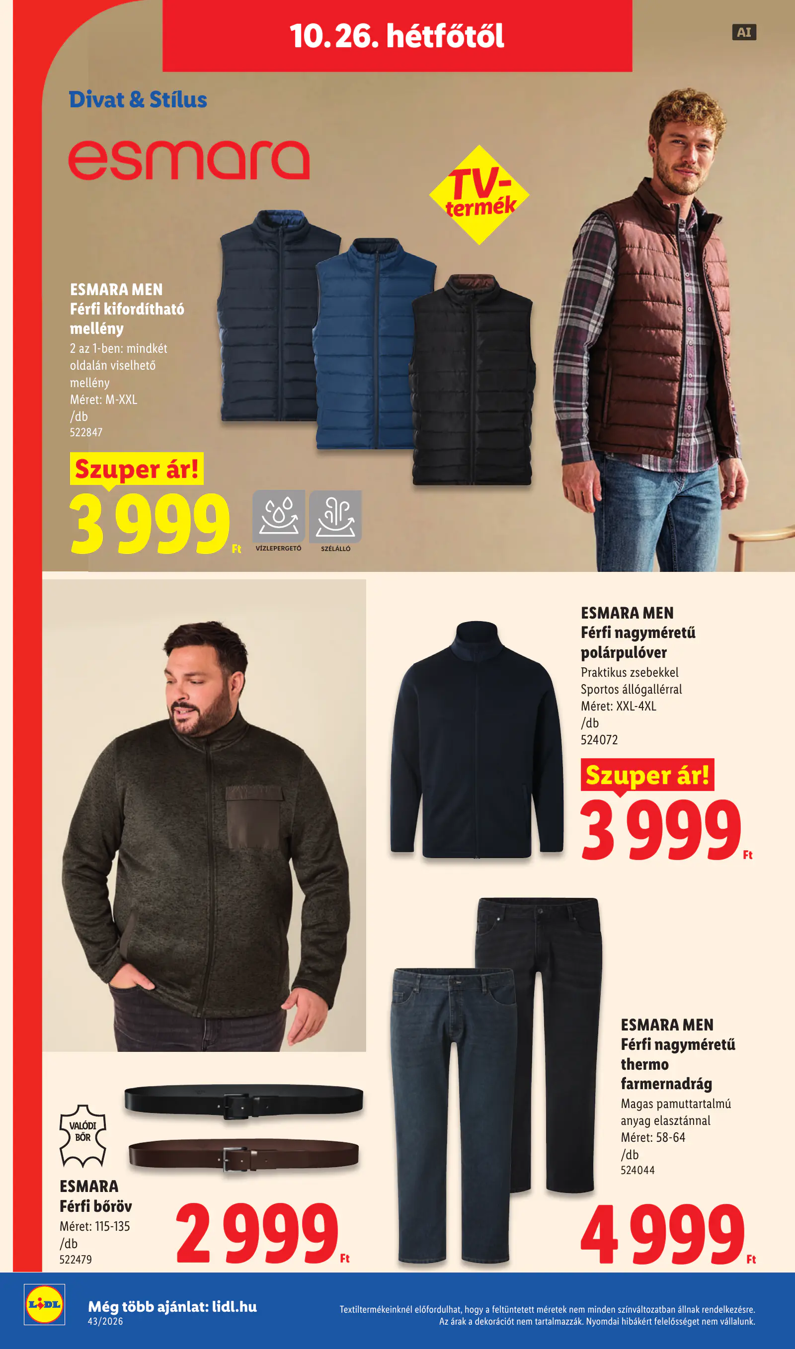 Lidl nonfood kínálatunk, 43. hét, 20. oldal (okt. 22–28.)