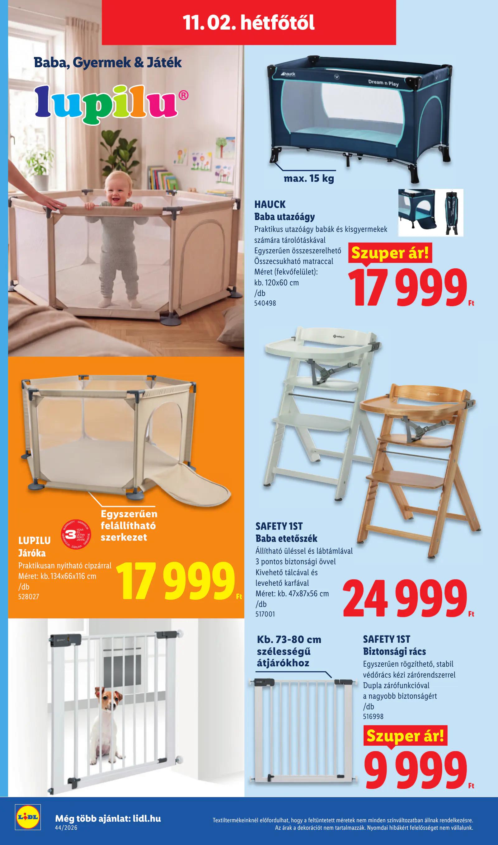 Lidl nonfood kínálatunk, 44. hét, 26. oldal (okt. 29. – nov. 4.)