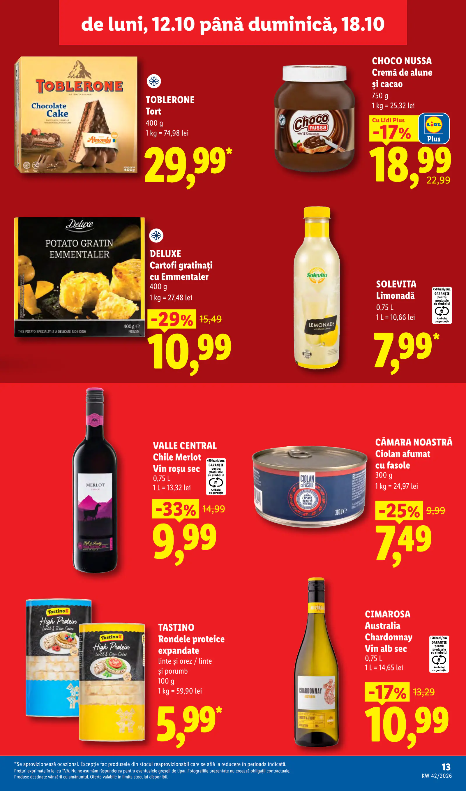 Lidl Románia Catalogul săptămânal, 13. oldal (okt. 12–18.)