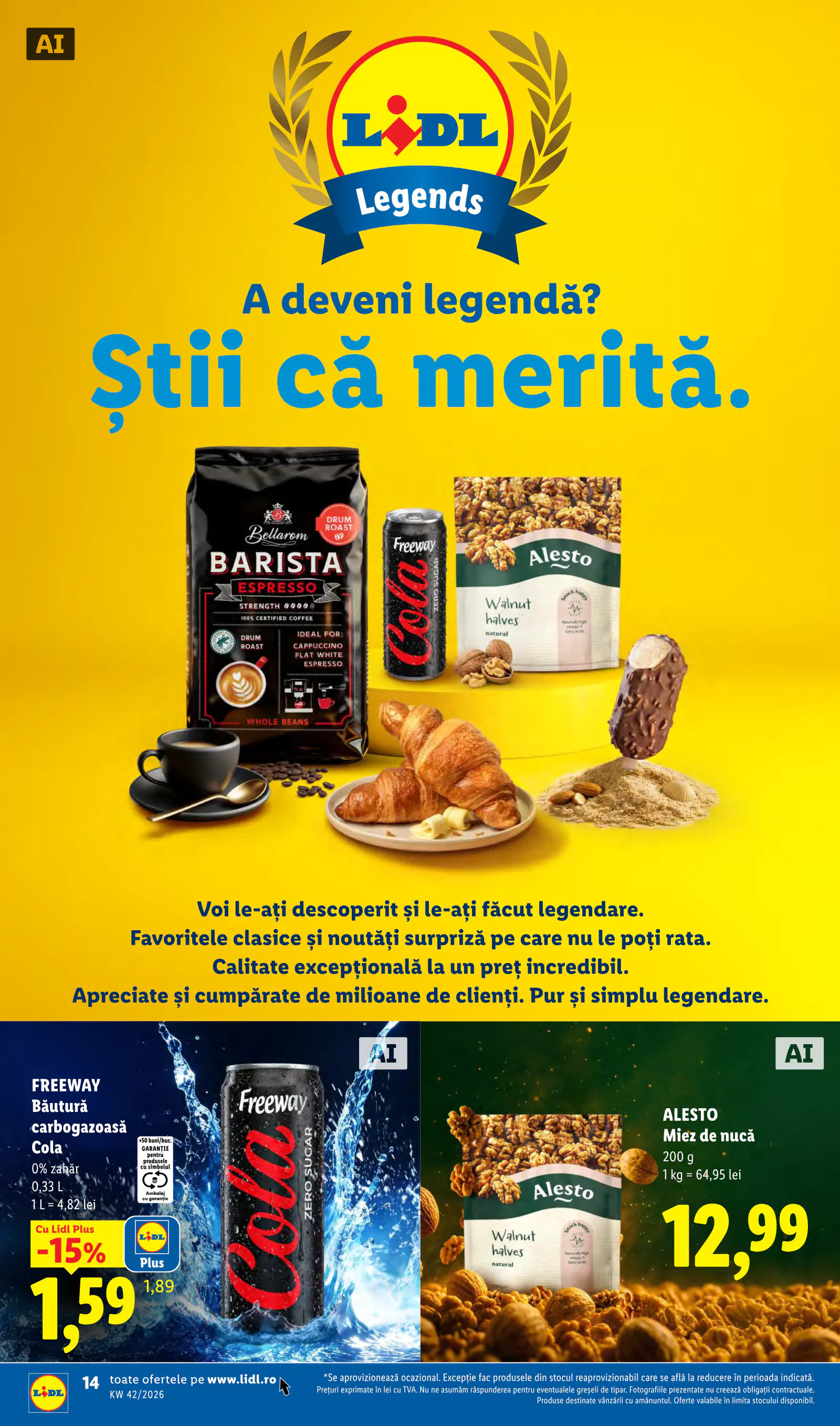 Lidl Románia Catalogul săptămânal, 14. oldal (okt. 12–18.)