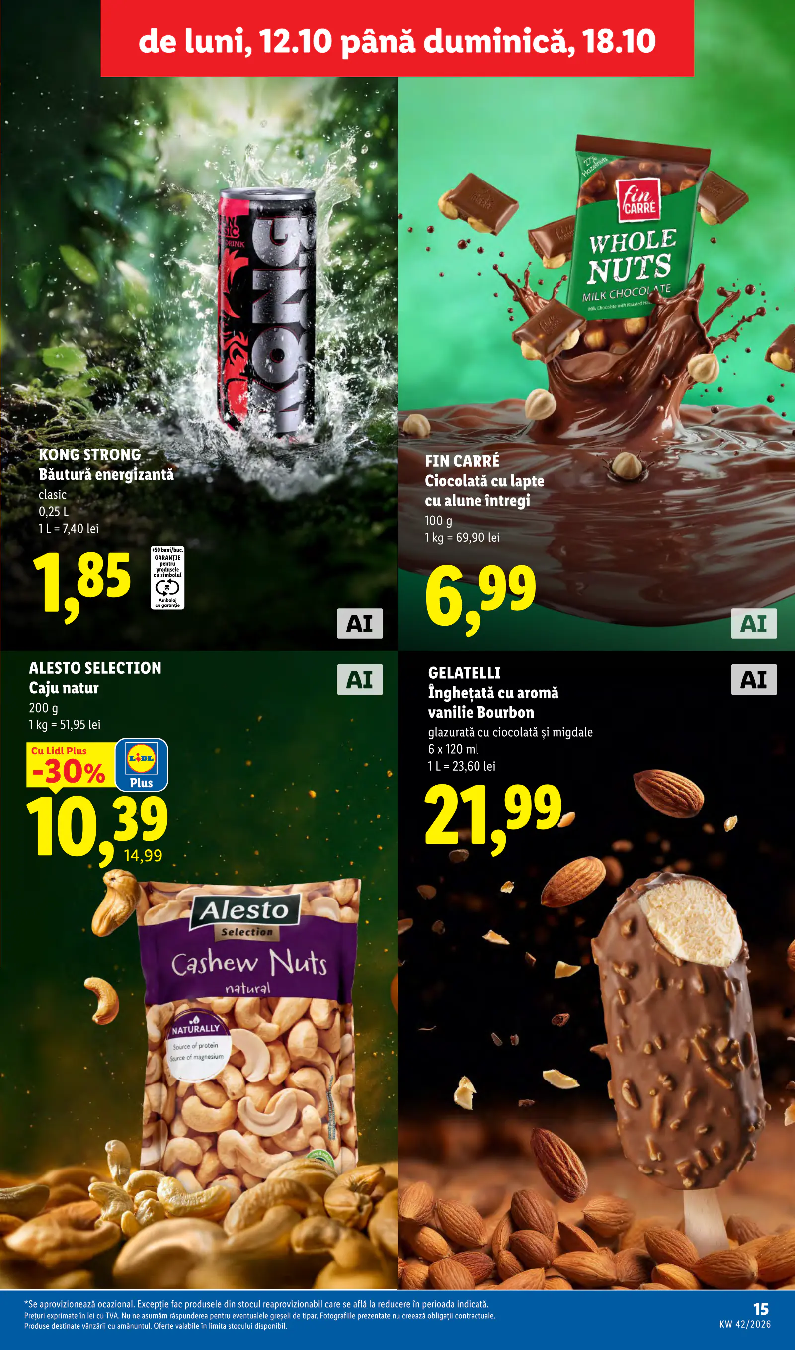 Lidl Románia Catalogul săptămânal, 15. oldal (okt. 12–18.)