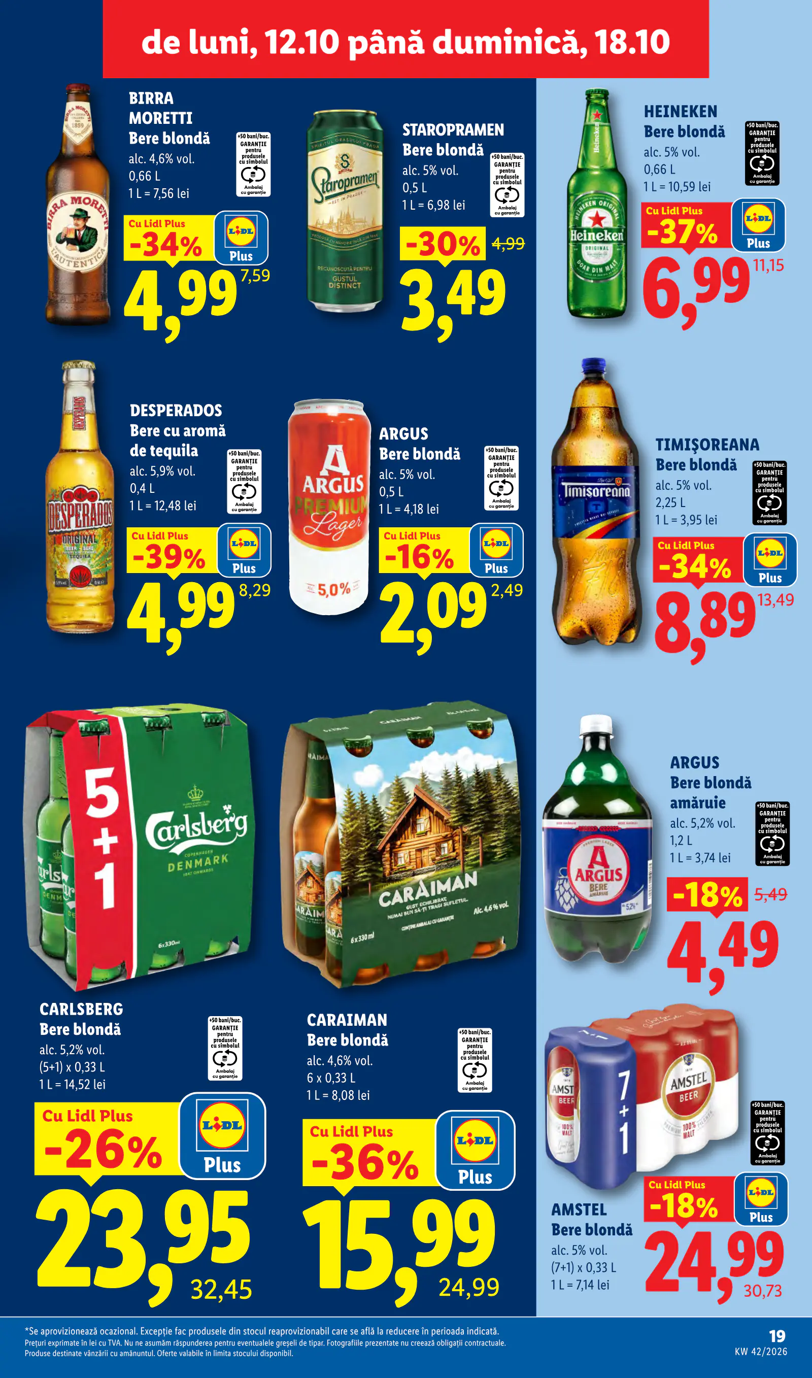 Lidl Románia Catalogul săptămânal, 19. oldal (okt. 12–18.)