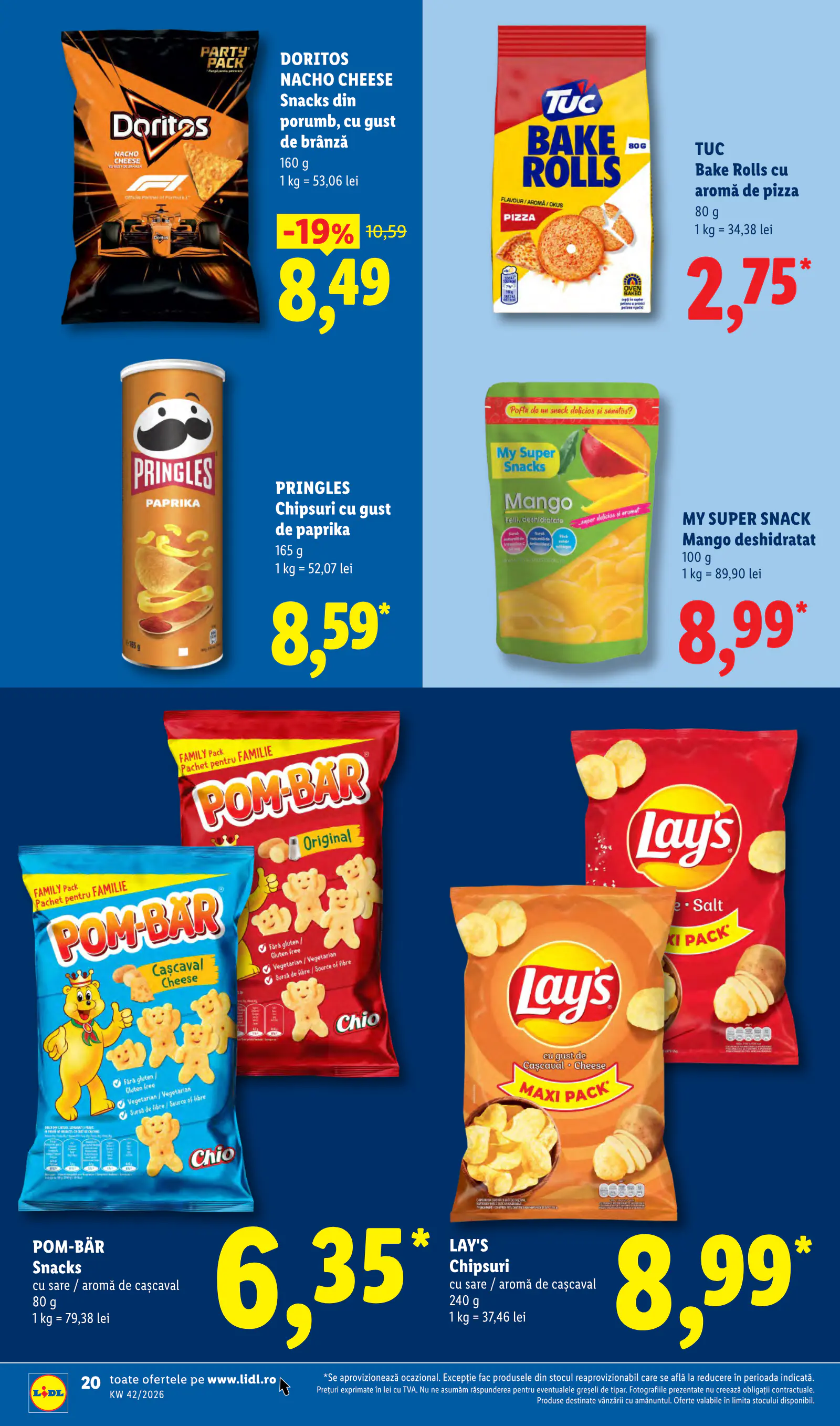 Lidl Románia Catalogul săptămânal, 20. oldal (okt. 12–18.)