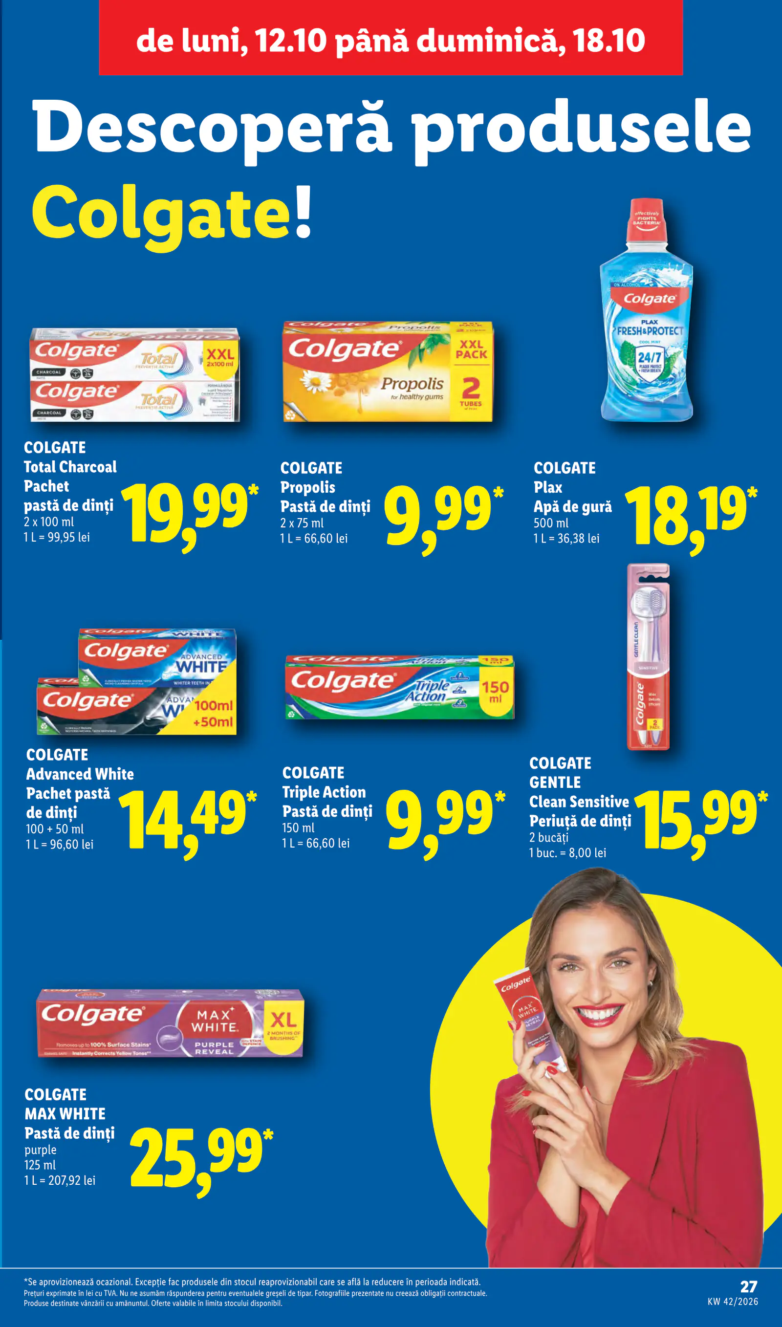 Lidl Románia Catalogul săptămânal, 27. oldal (okt. 12–18.)