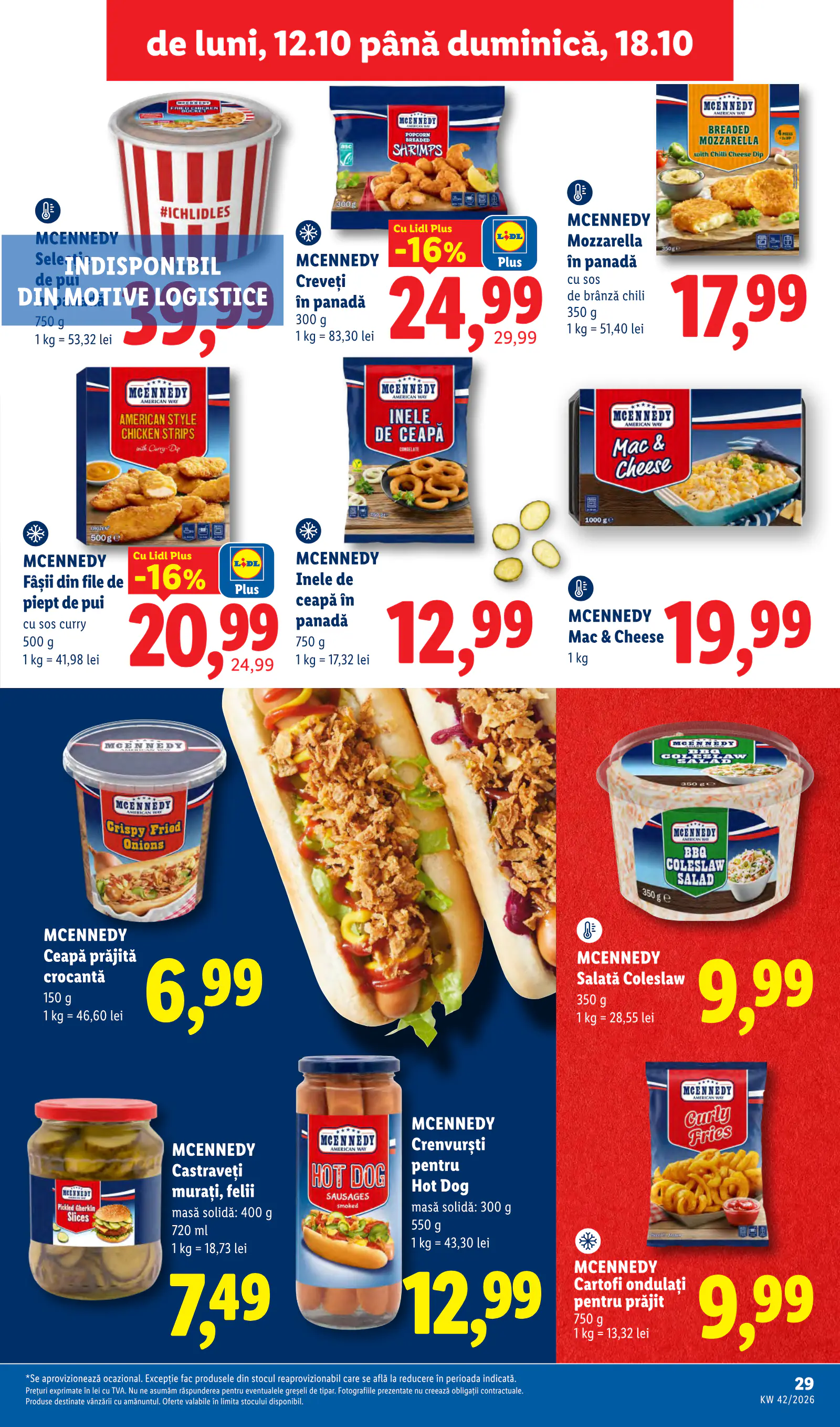 Lidl Románia Catalogul săptămânal, 29. oldal (okt. 12–18.)