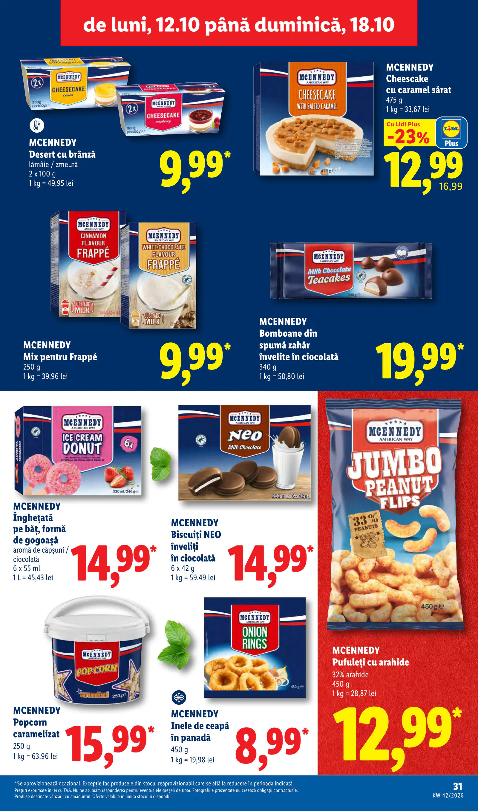Lidl Románia Catalogul săptămânal, 31. oldal (okt. 12–18.)