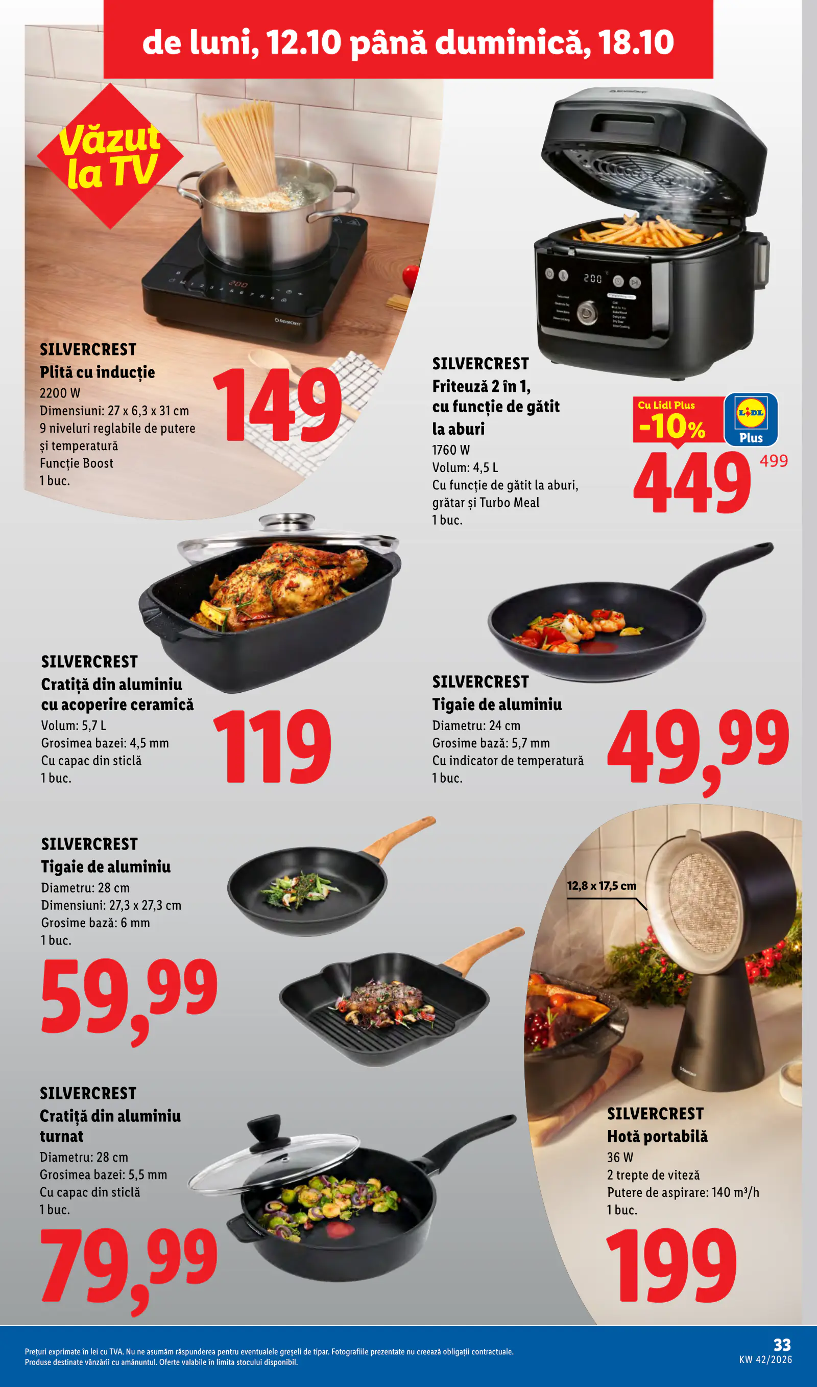 Lidl Románia Catalogul săptămânal, 33. oldal (okt. 12–18.)