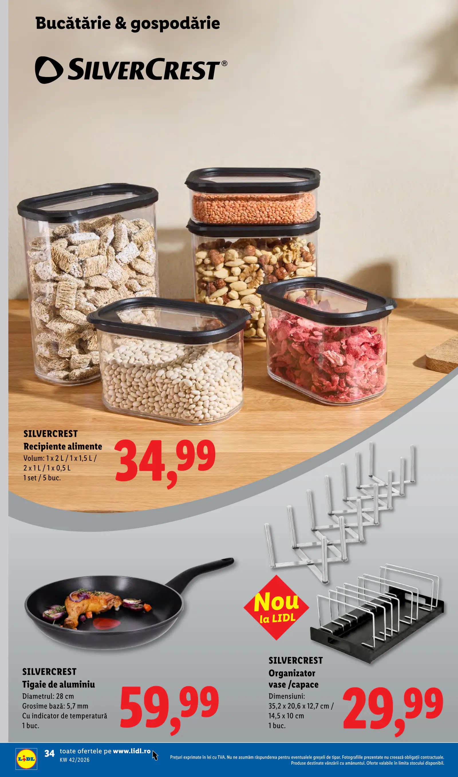 Lidl Románia Catalogul săptămânal, 34. oldal (okt. 12–18.)