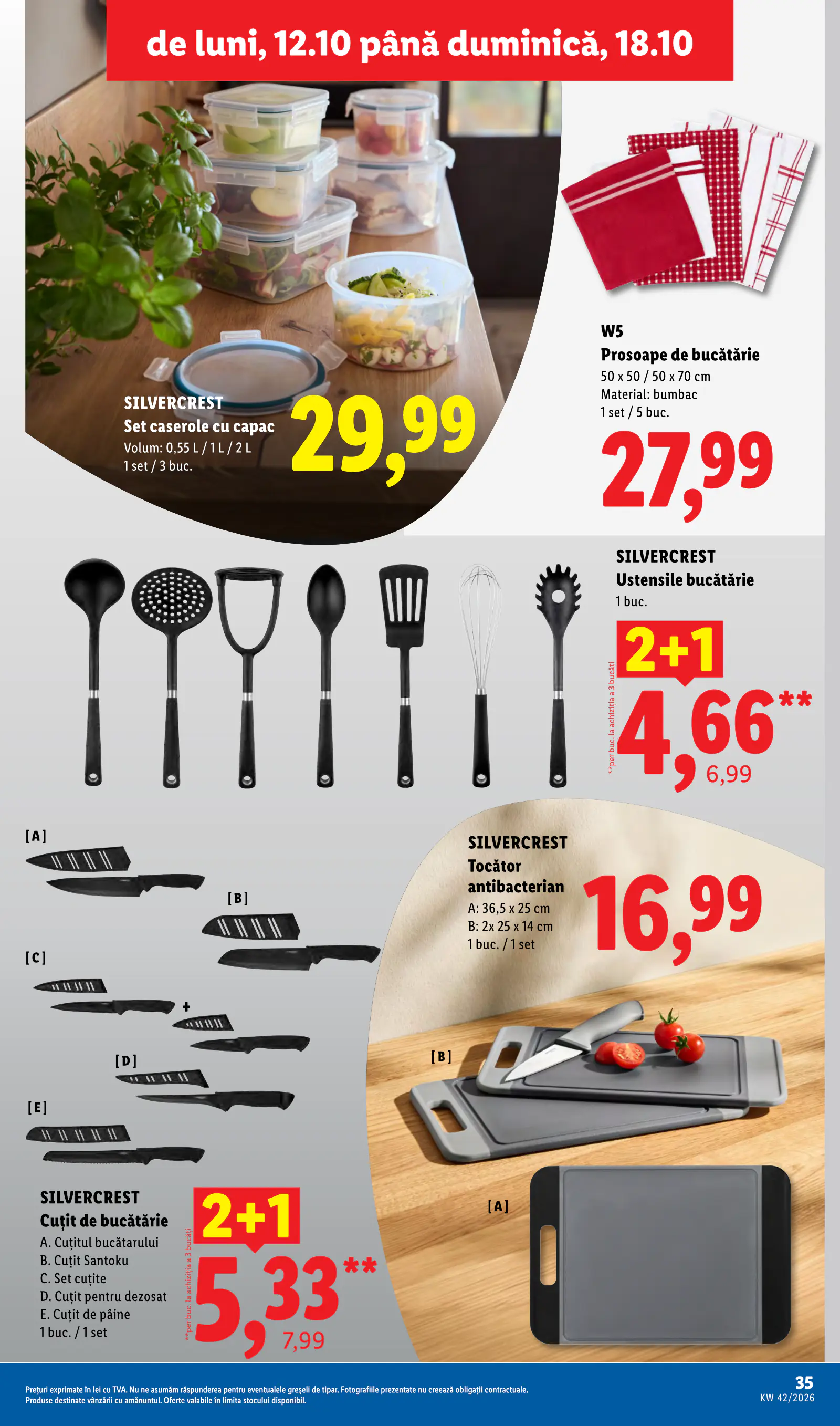 Lidl Románia Catalogul săptămânal, 35. oldal (okt. 12–18.)