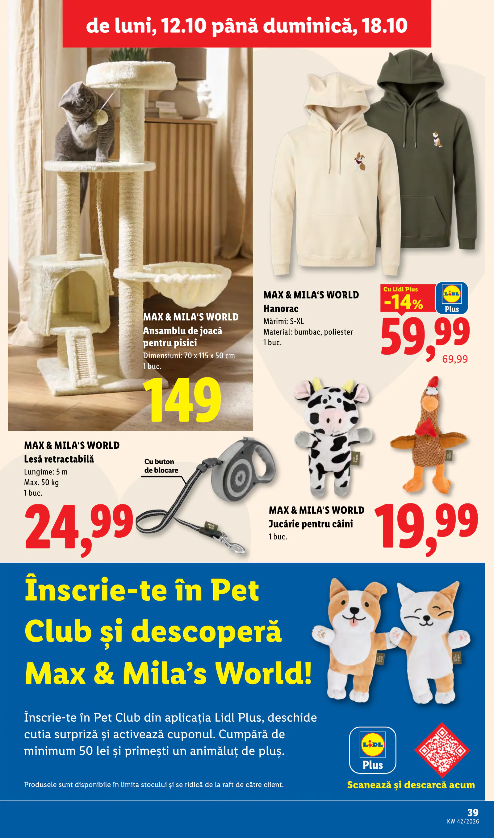 Lidl Románia Catalogul săptămânal, 39. oldal (okt. 12–18.)