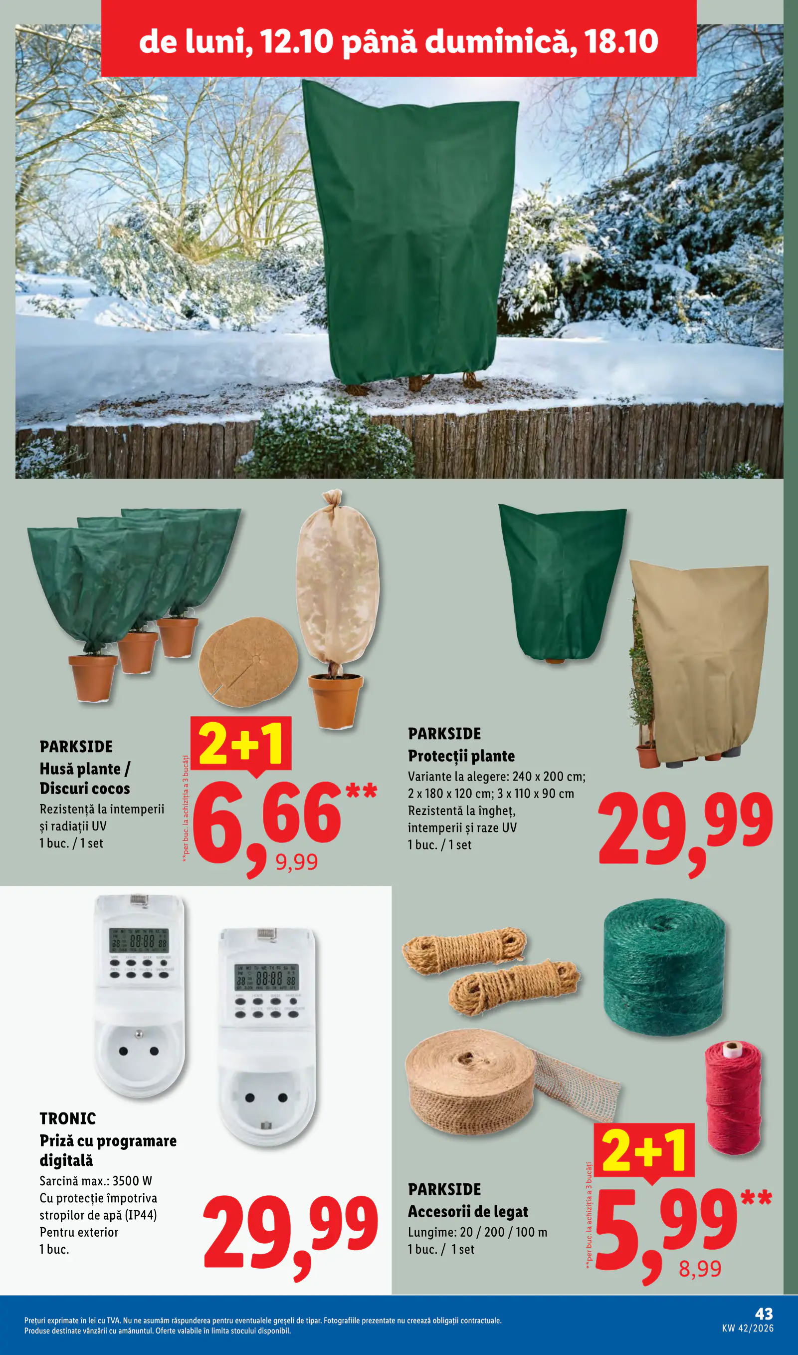 Lidl Románia Catalogul săptămânal, 43. oldal (okt. 12–18.)