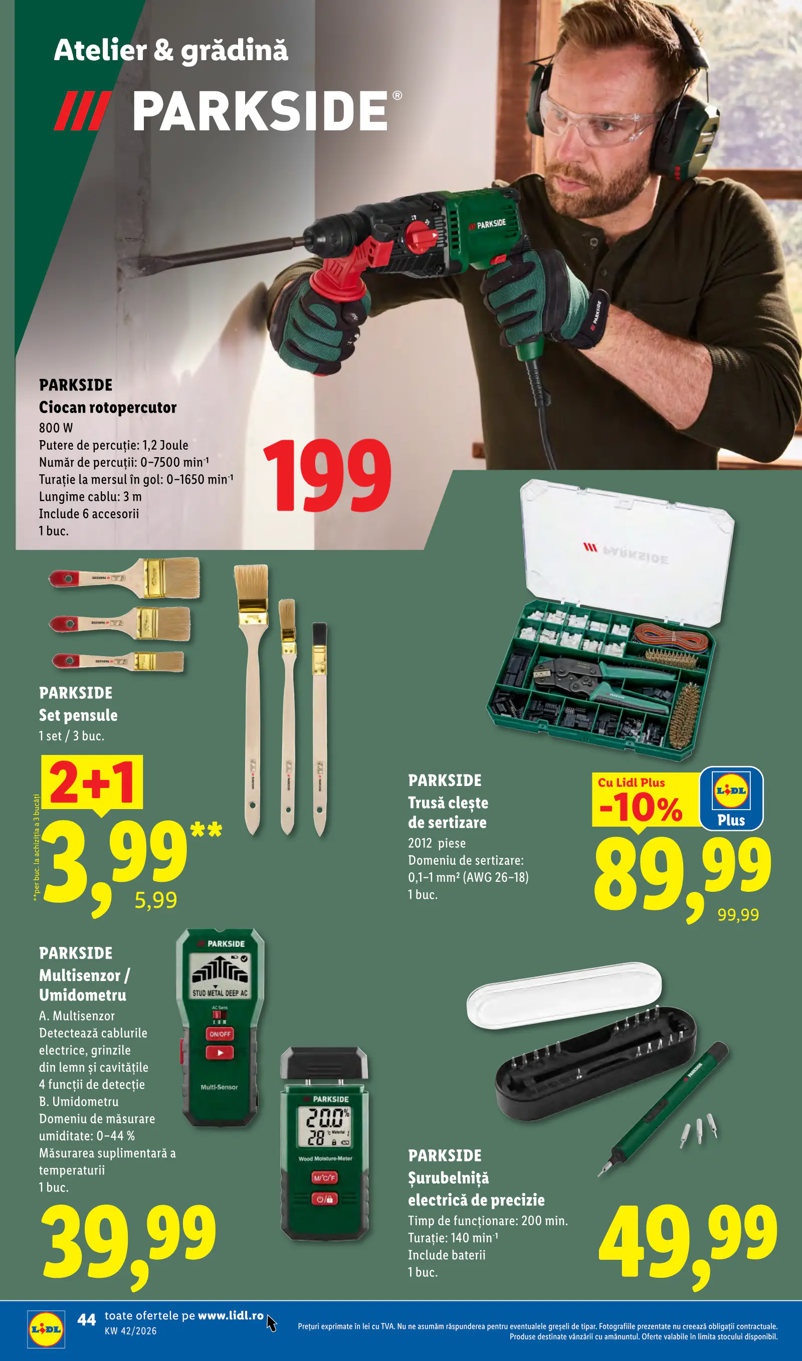 Lidl Románia Catalogul săptămânal, 44. oldal (okt. 12–18.)