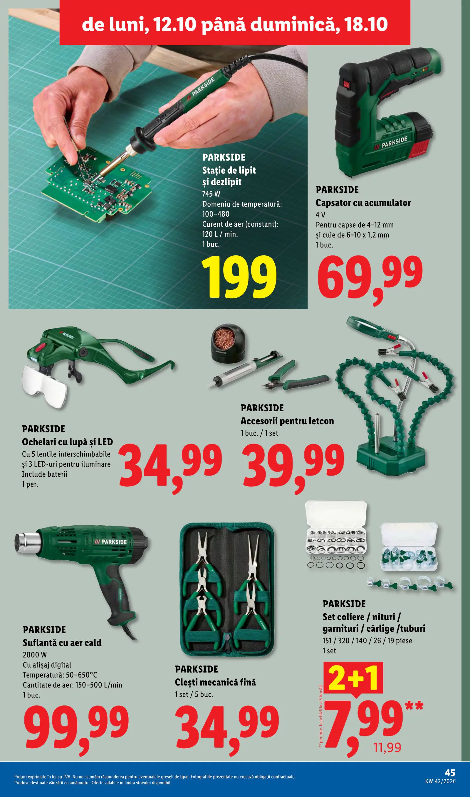 Lidl Románia Catalogul săptămânal, 45. oldal (okt. 12–18.)