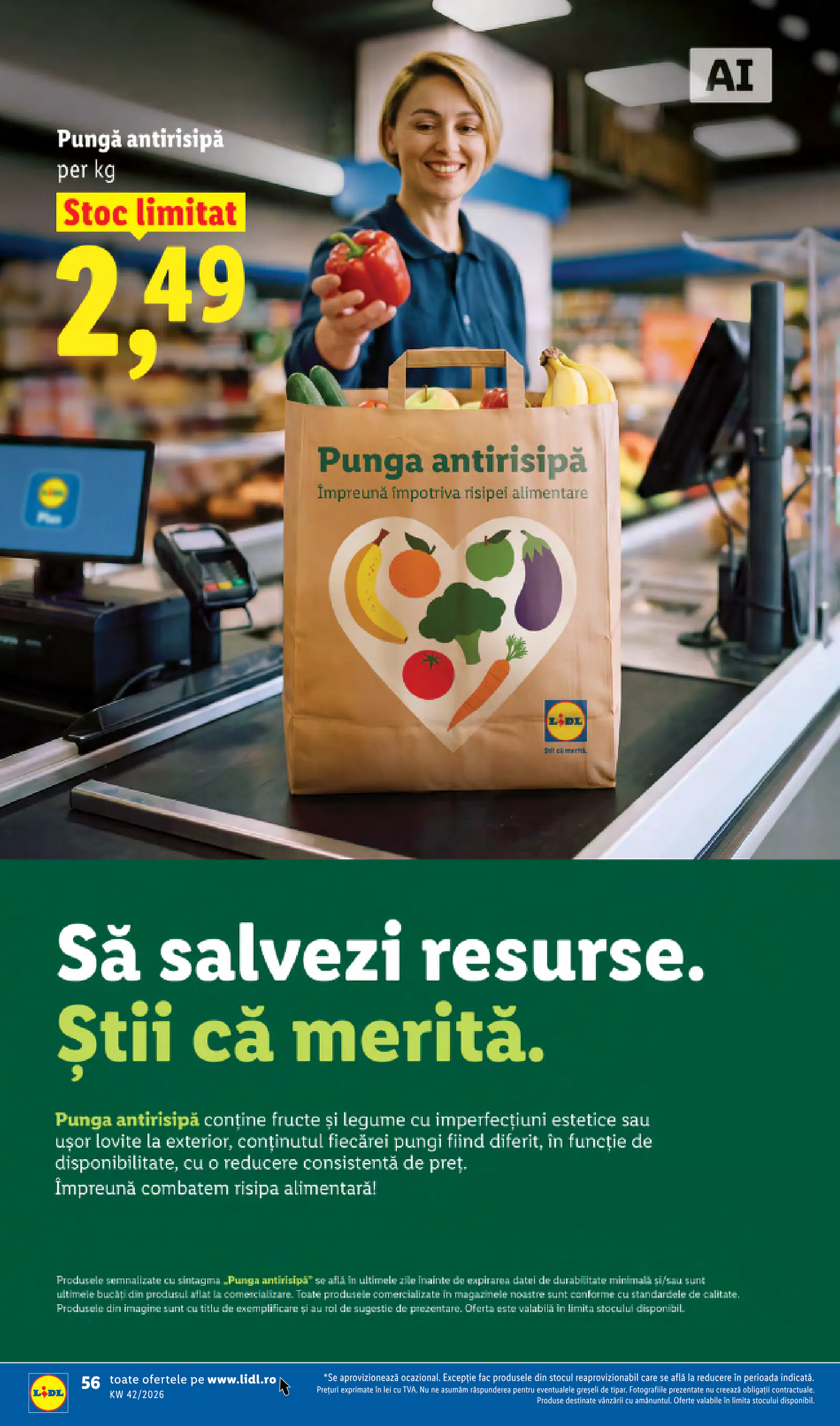 Lidl Románia Catalogul săptămânal, 56. oldal (okt. 12–18.)