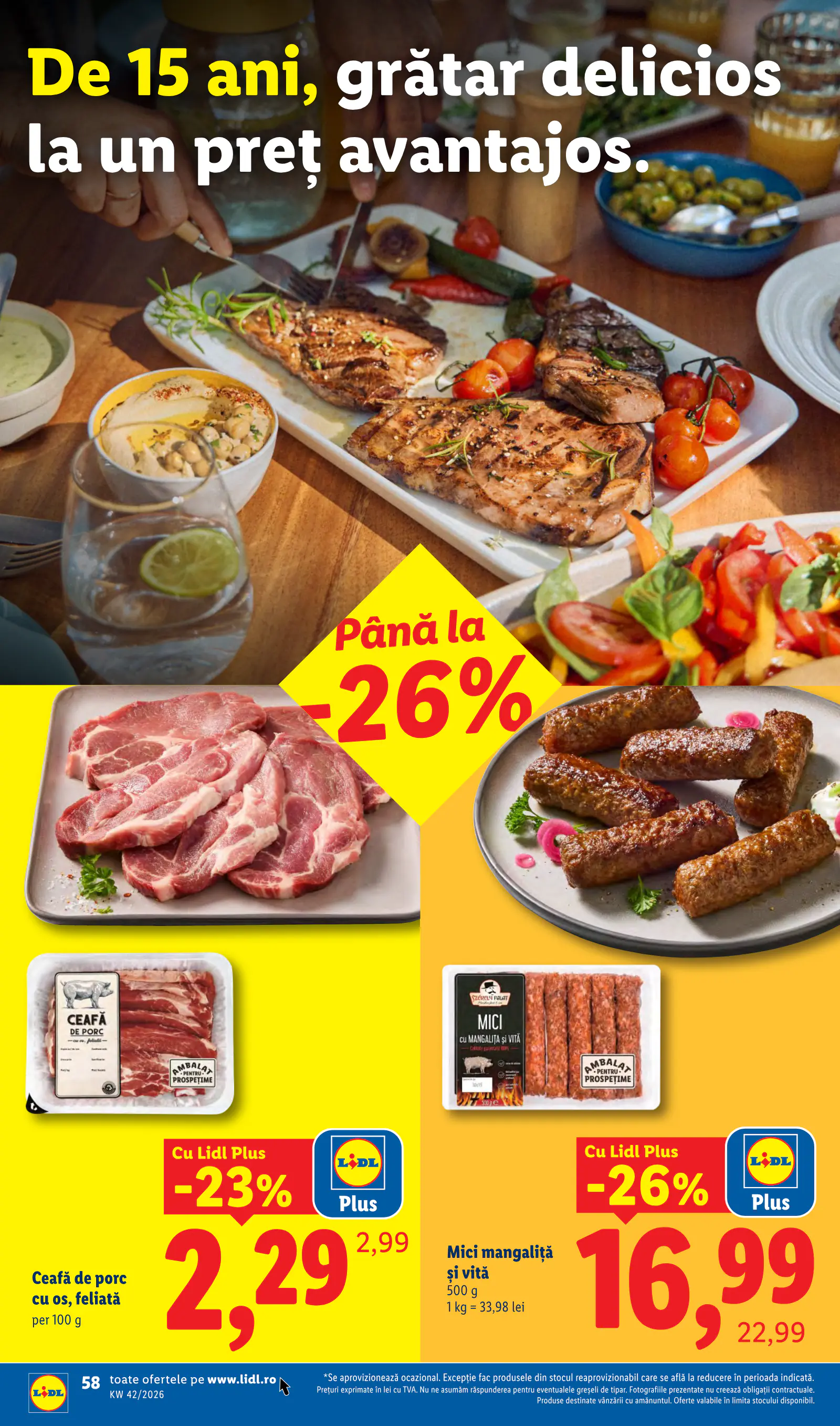 Lidl Románia Catalogul săptămânal, 58. oldal (okt. 12–18.)