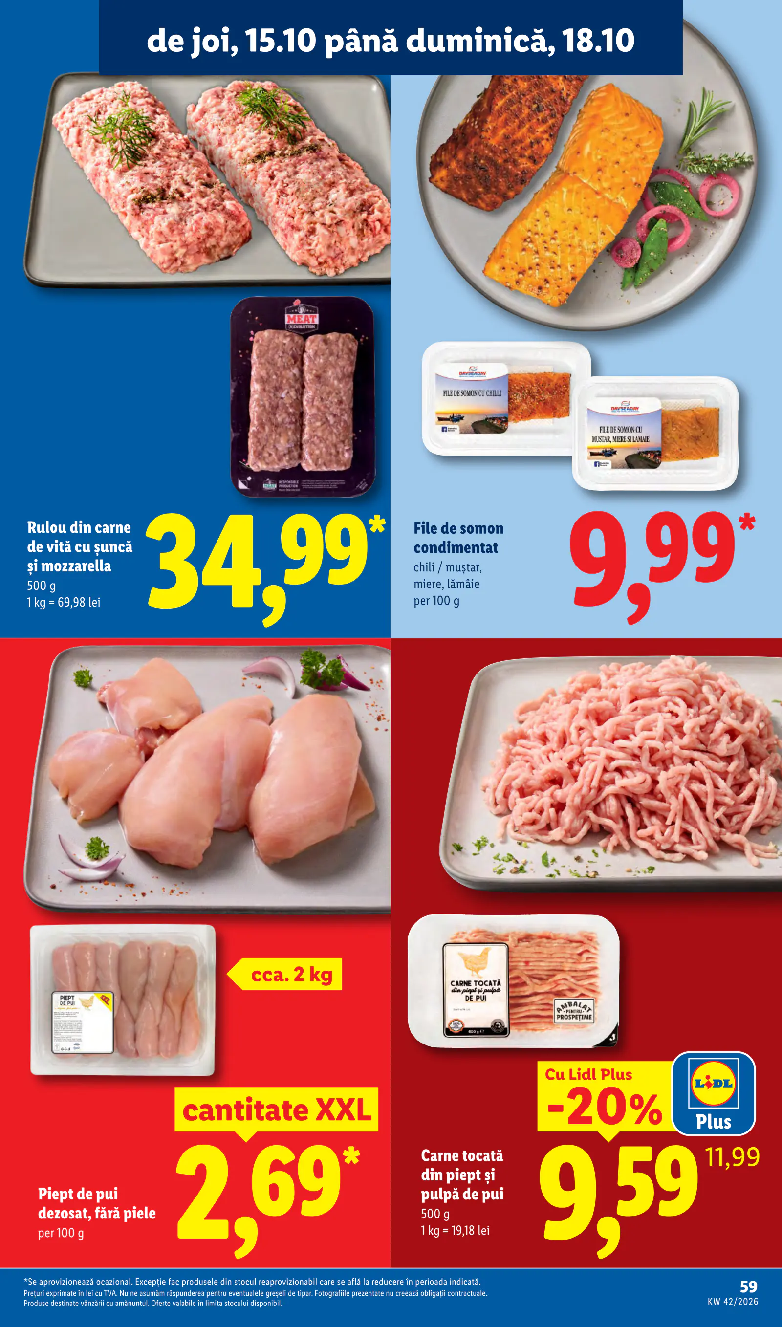 Lidl Románia Catalogul săptămânal, 59. oldal (okt. 12–18.)