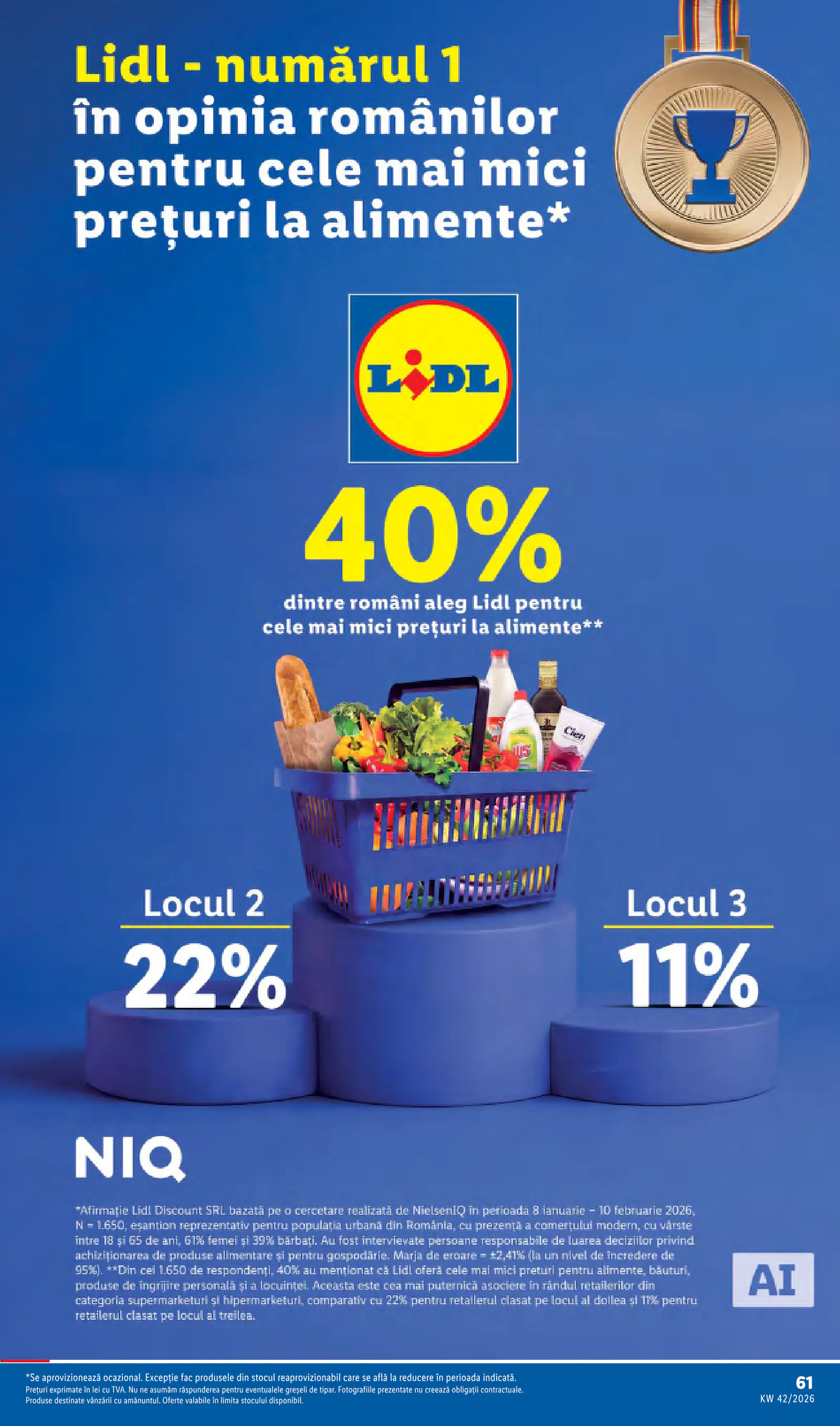 Lidl Románia Catalogul săptămânal, 61. oldal (okt. 12–18.)