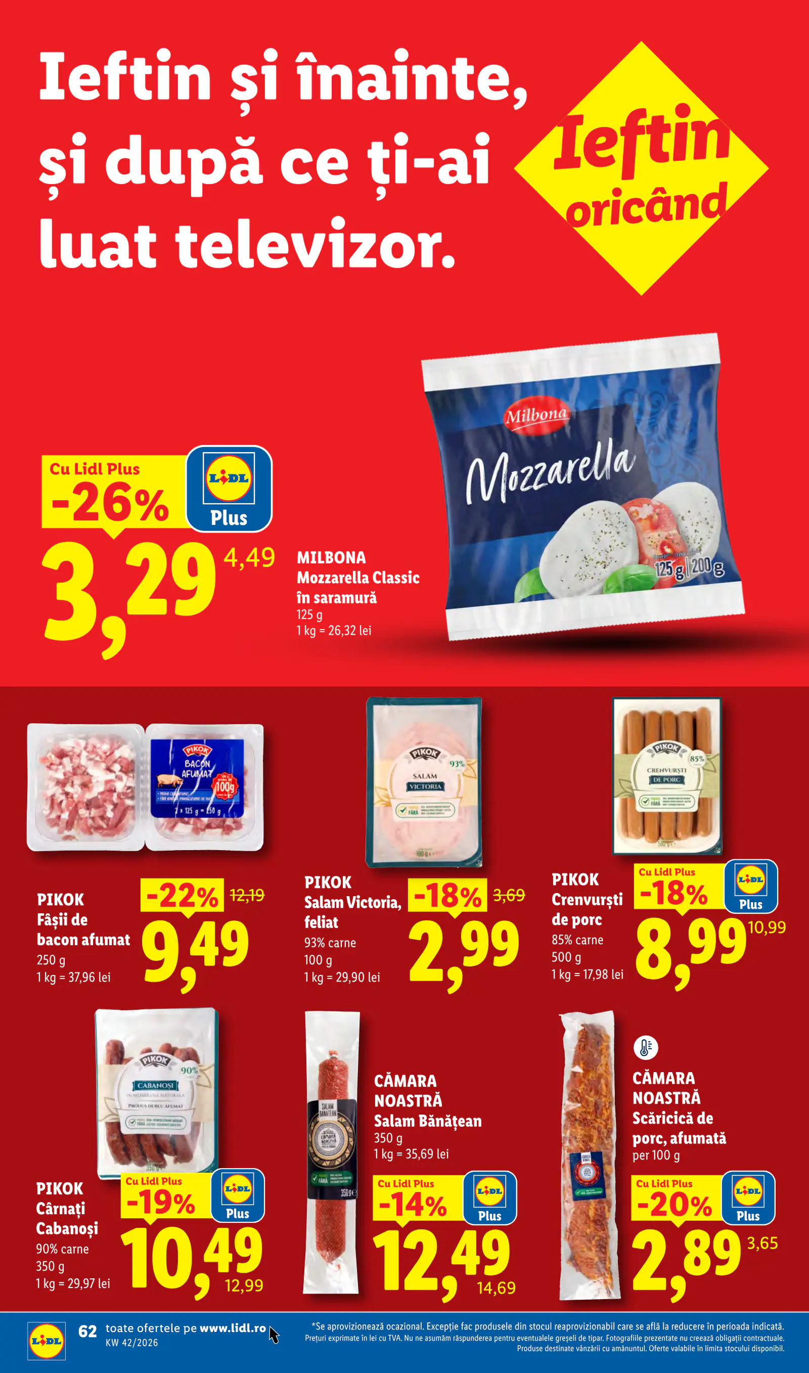 Lidl Románia Catalogul săptămânal, 62. oldal (okt. 12–18.)