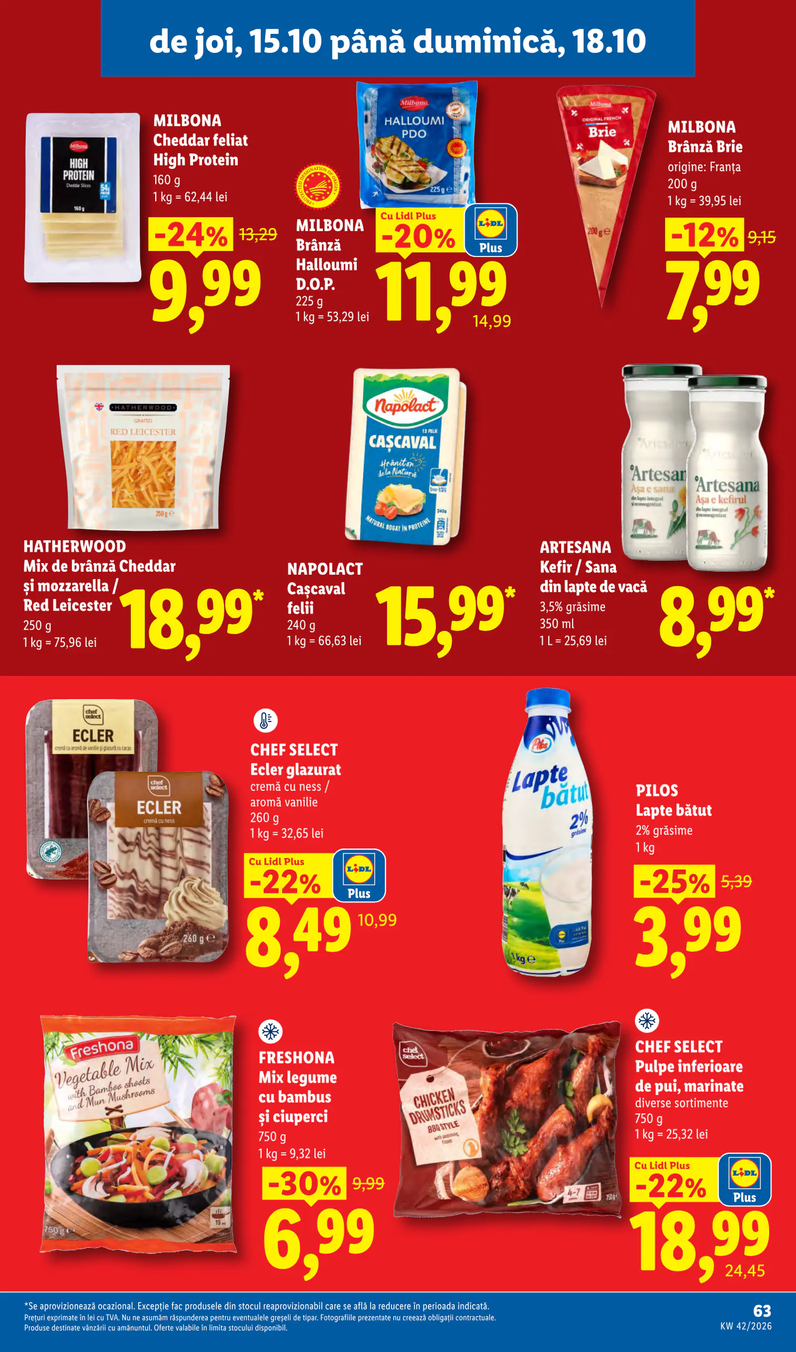 Lidl Románia Catalogul săptămânal, 63. oldal (okt. 12–18.)