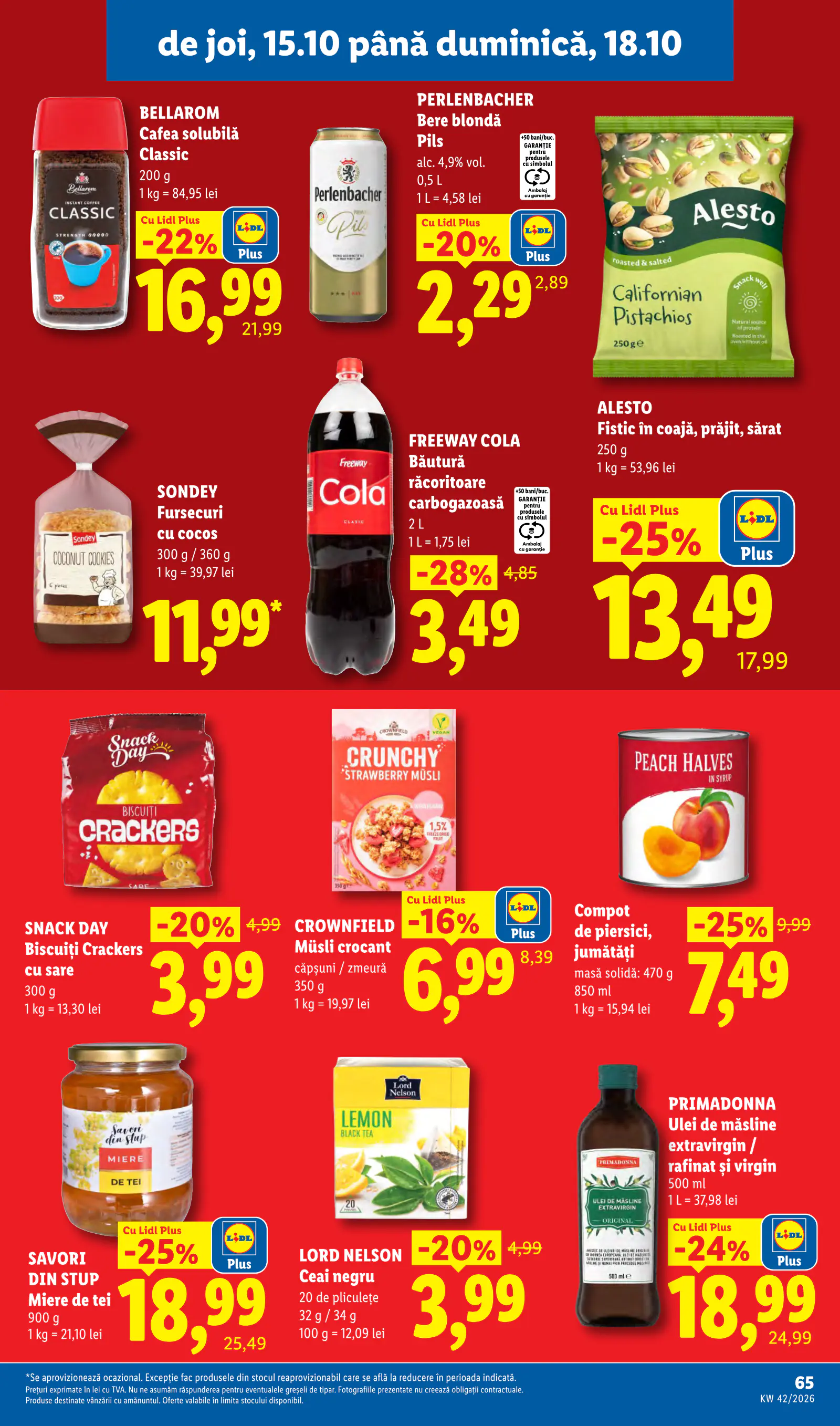 Lidl Románia Catalogul săptămânal, 65. oldal (okt. 12–18.)