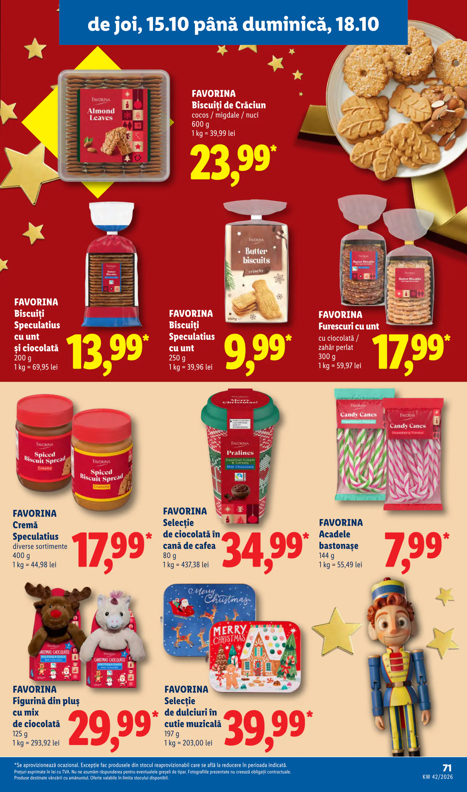 Lidl Románia Catalogul săptămânal, 71. oldal (okt. 12–18.)