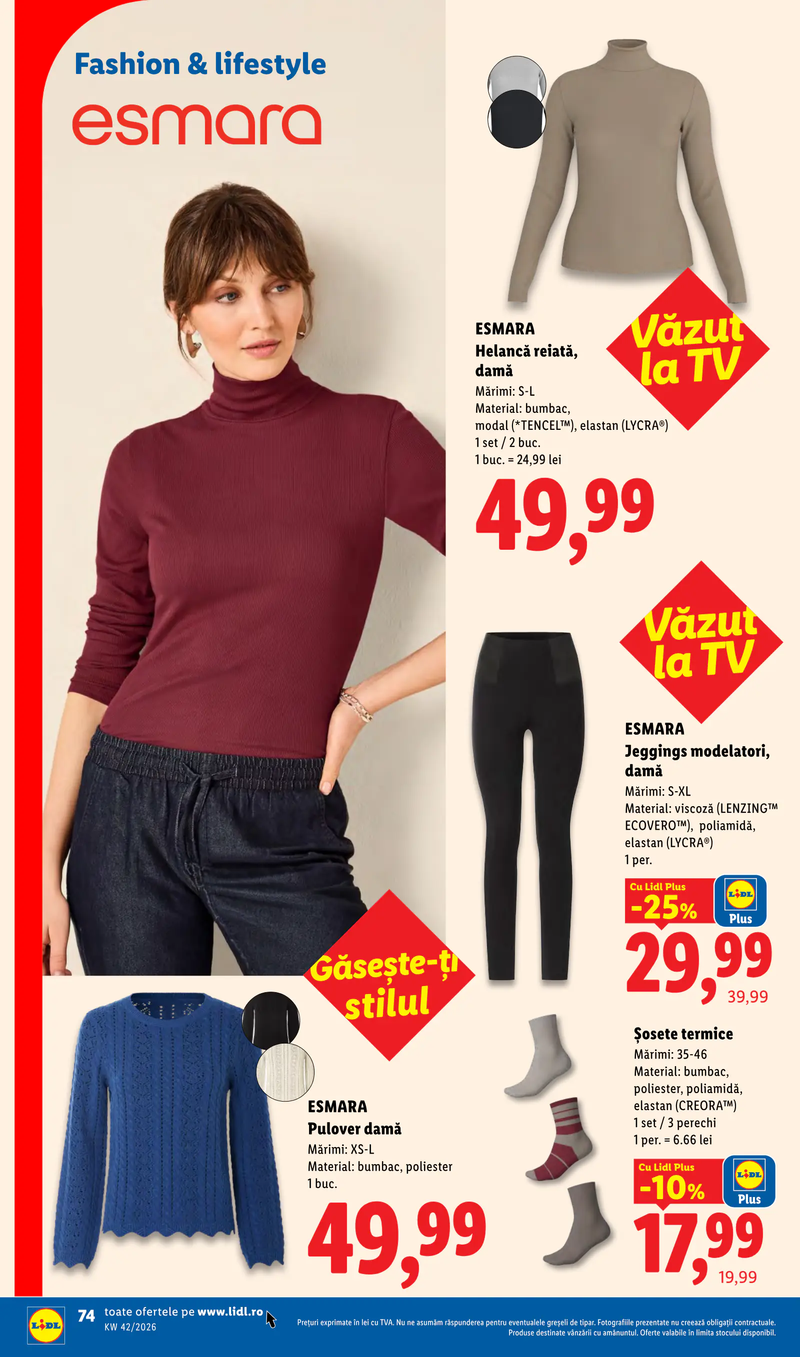 Lidl Románia Catalogul săptămânal, 74. oldal (okt. 12–18.)