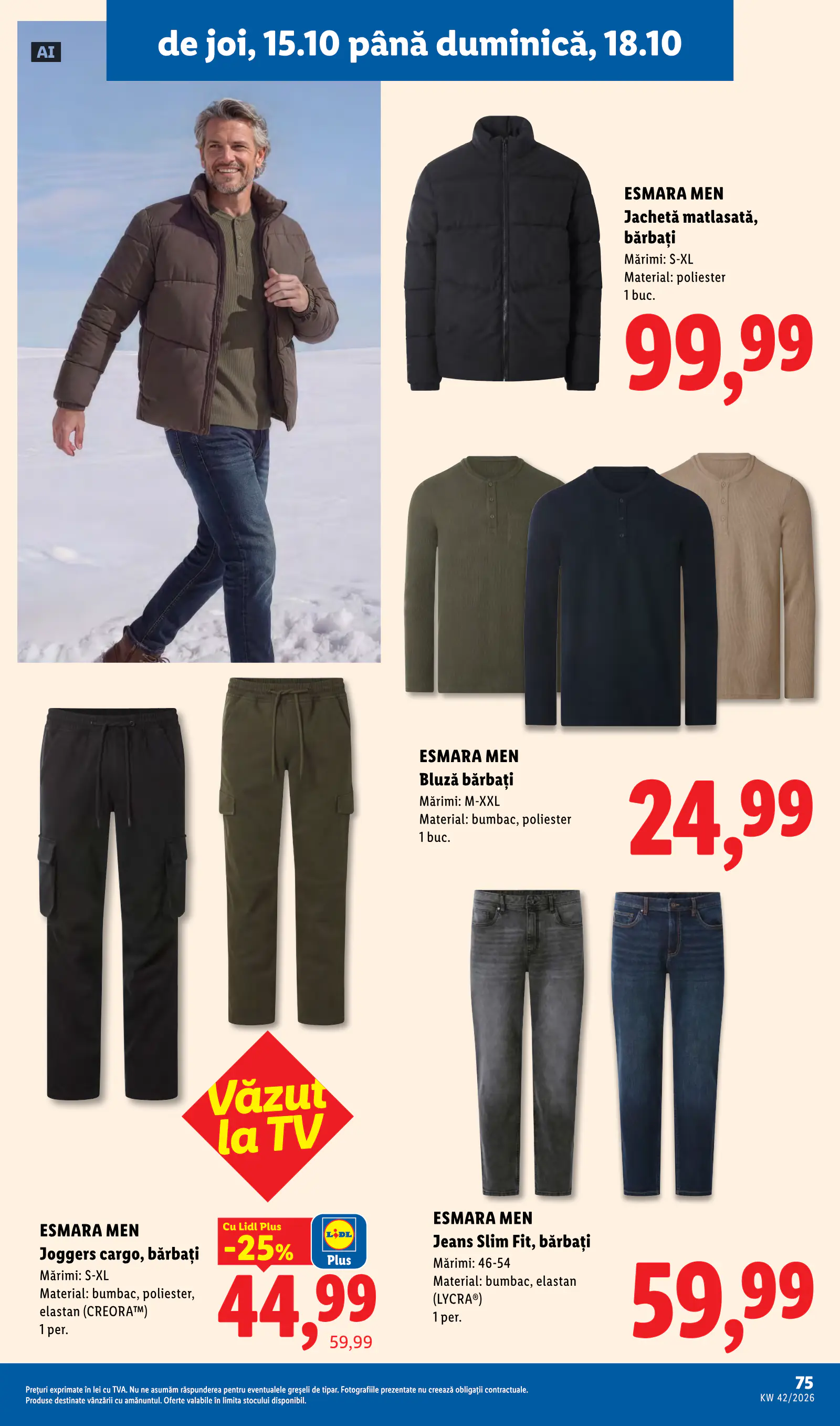 Lidl Románia Catalogul săptămânal, 75. oldal (okt. 12–18.)